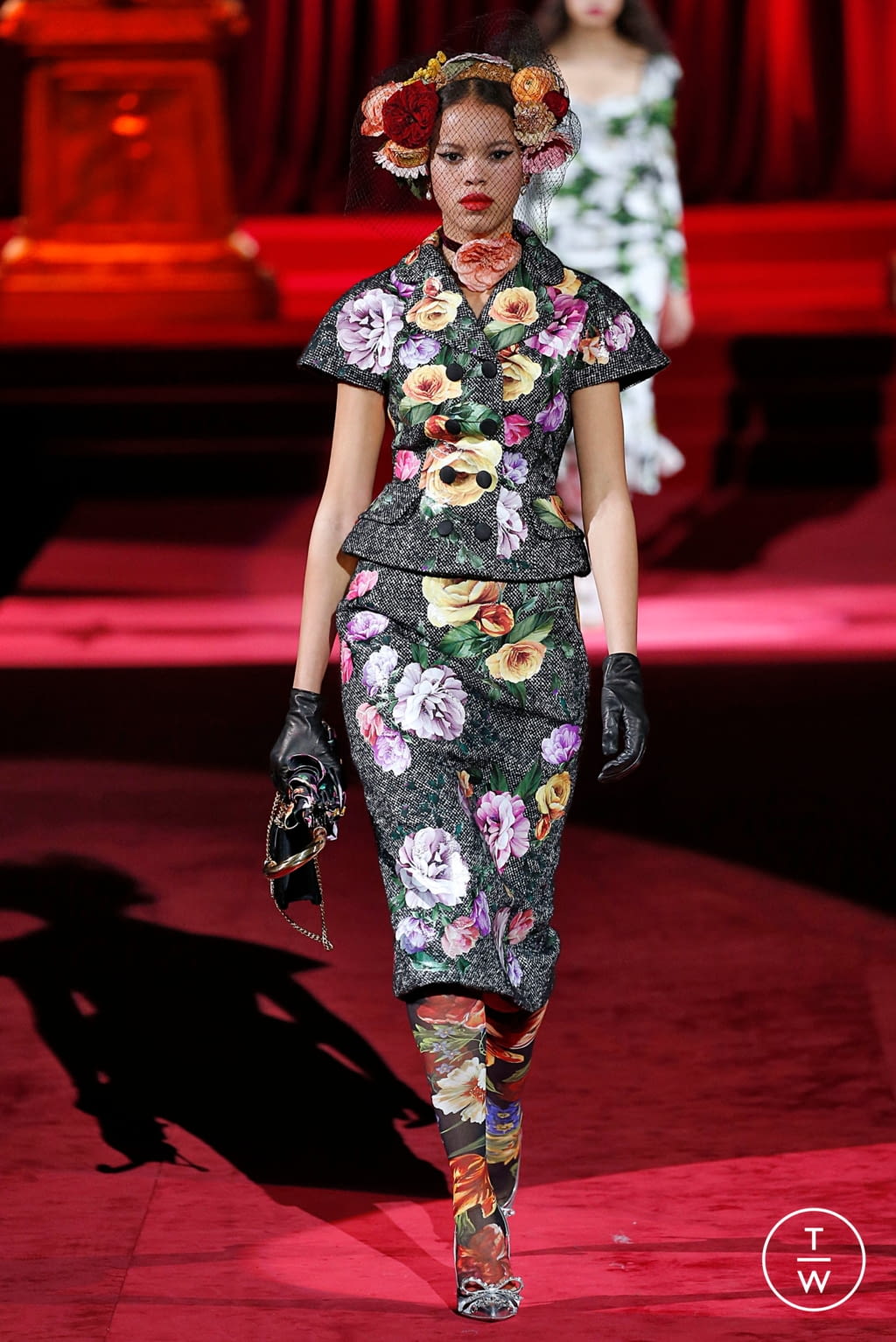 Fashion Week Milan Fall/Winter 2019 look 39 from the Dolce & Gabbana collection 女装
