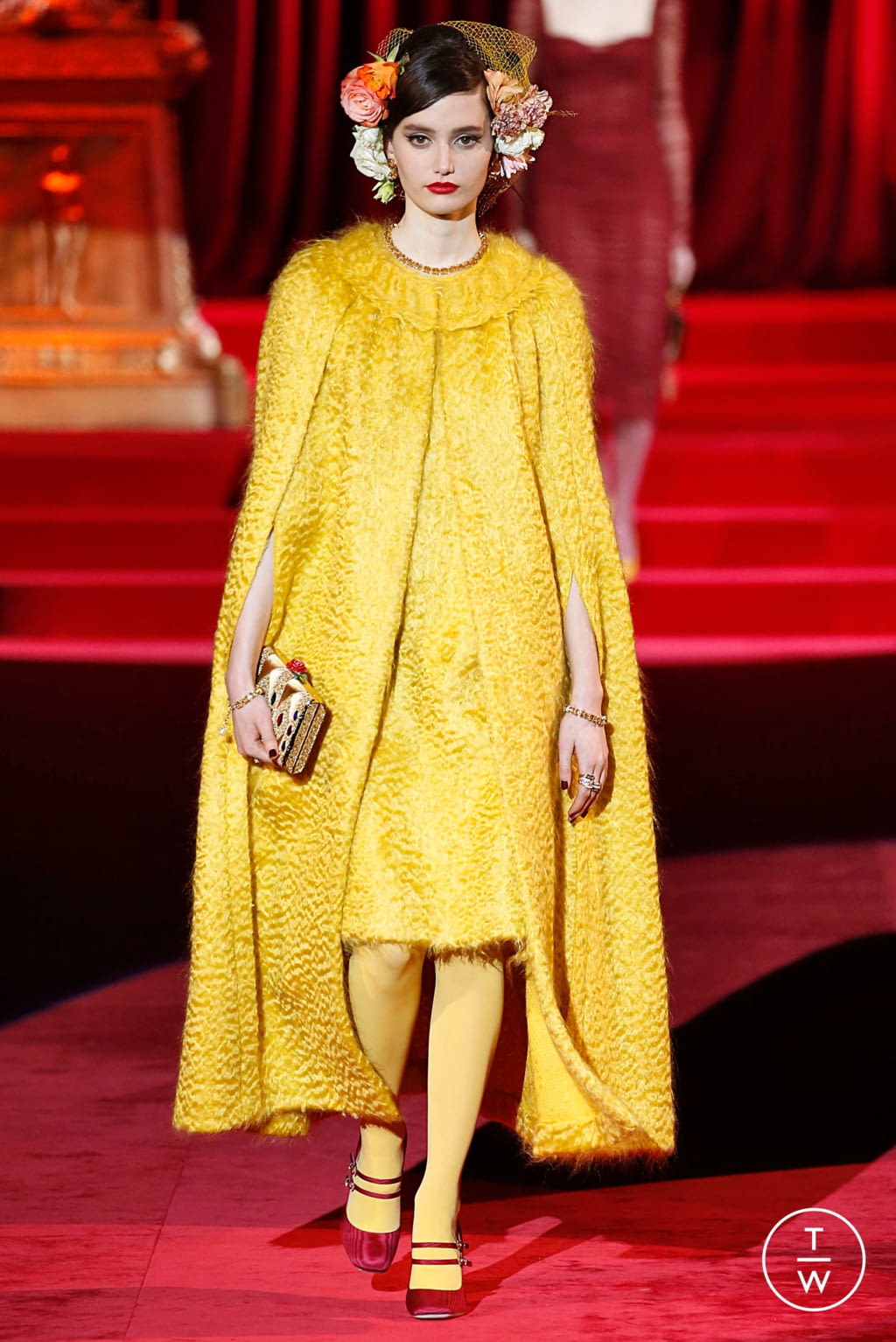 Fashion Week Milan Fall/Winter 2019 look 68 from the Dolce & Gabbana collection womenswear