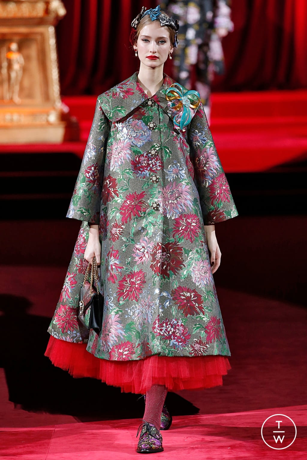 Fashion Week Milan Fall/Winter 2019 look 104 from the Dolce & Gabbana collection 女装