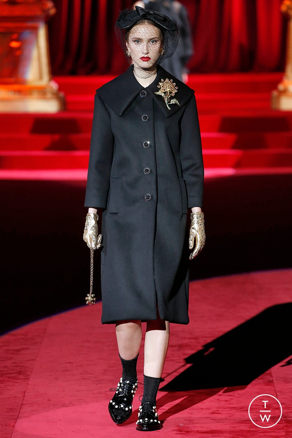 Fashion Week Milan Fall/Winter 2019 look 114 from the Dolce & Gabbana collection 女装