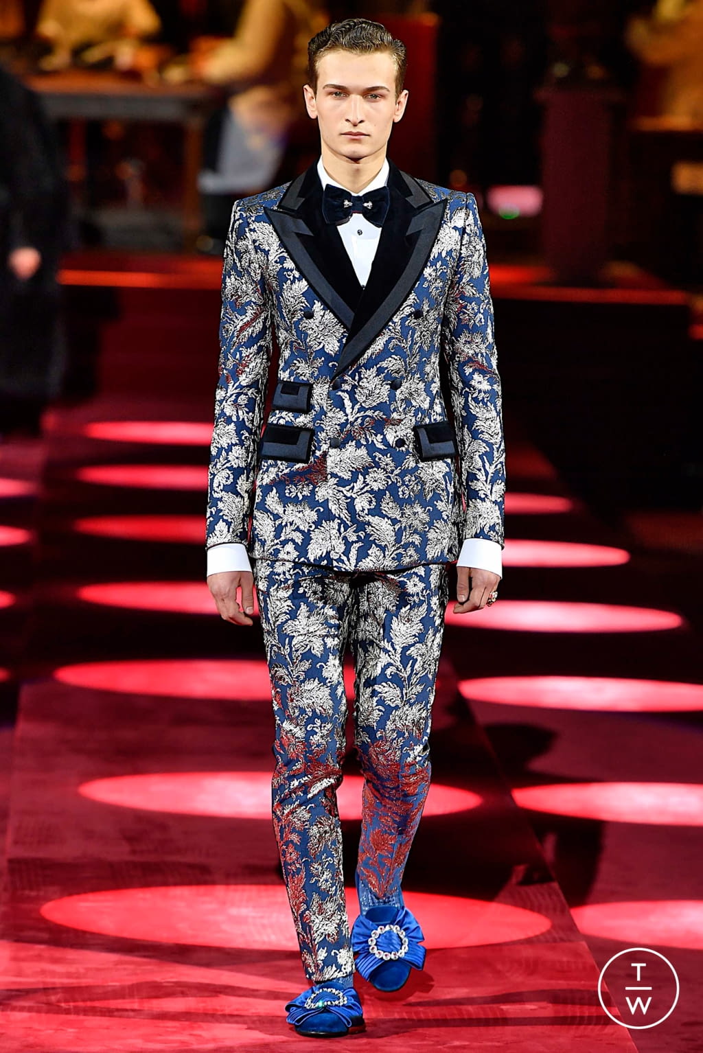 Fashion Week Milan Fall/Winter 2019 look 78 from the Dolce & Gabbana collection 男装