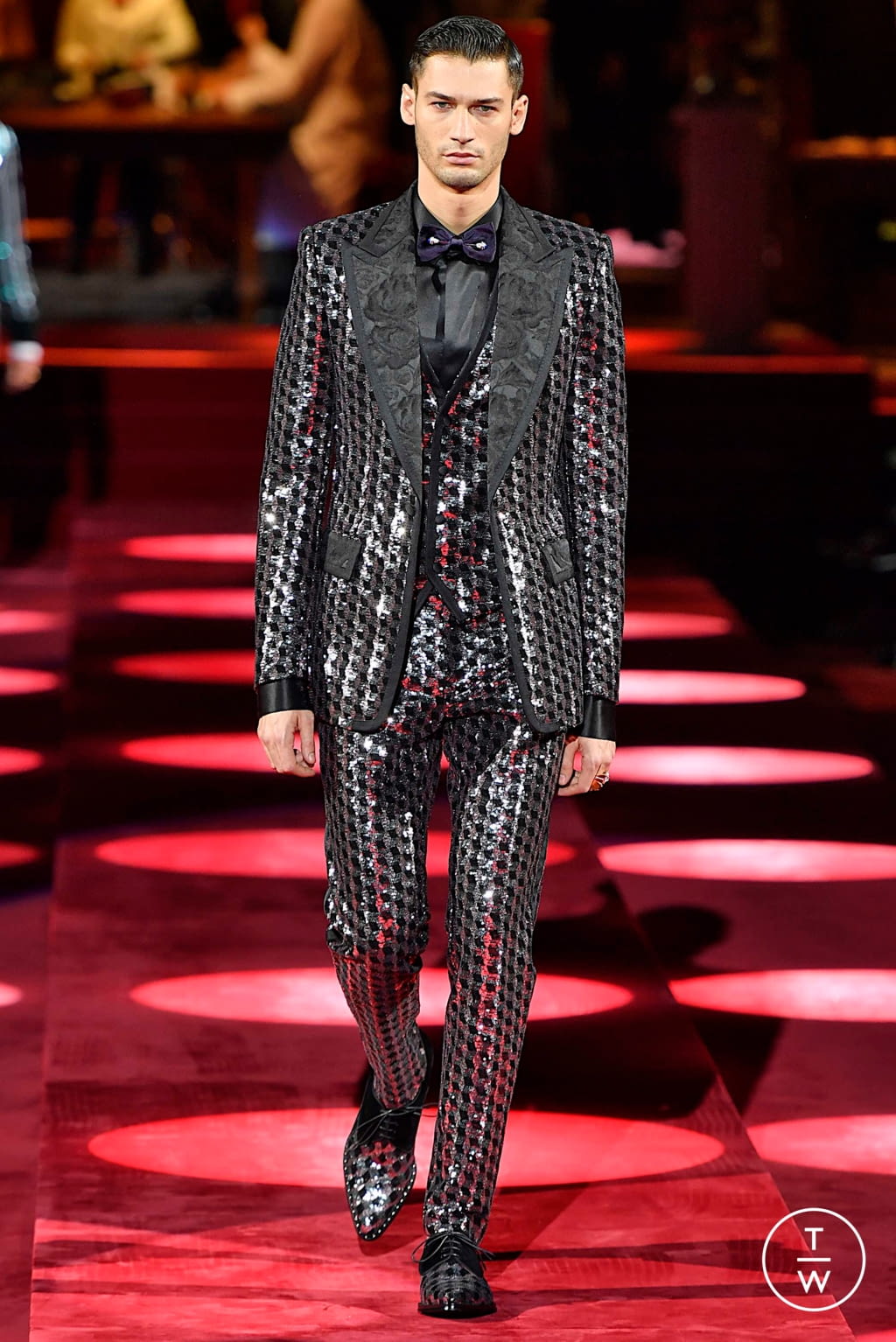 Fashion Week Milan Fall/Winter 2019 look 123 from the Dolce & Gabbana collection 男装