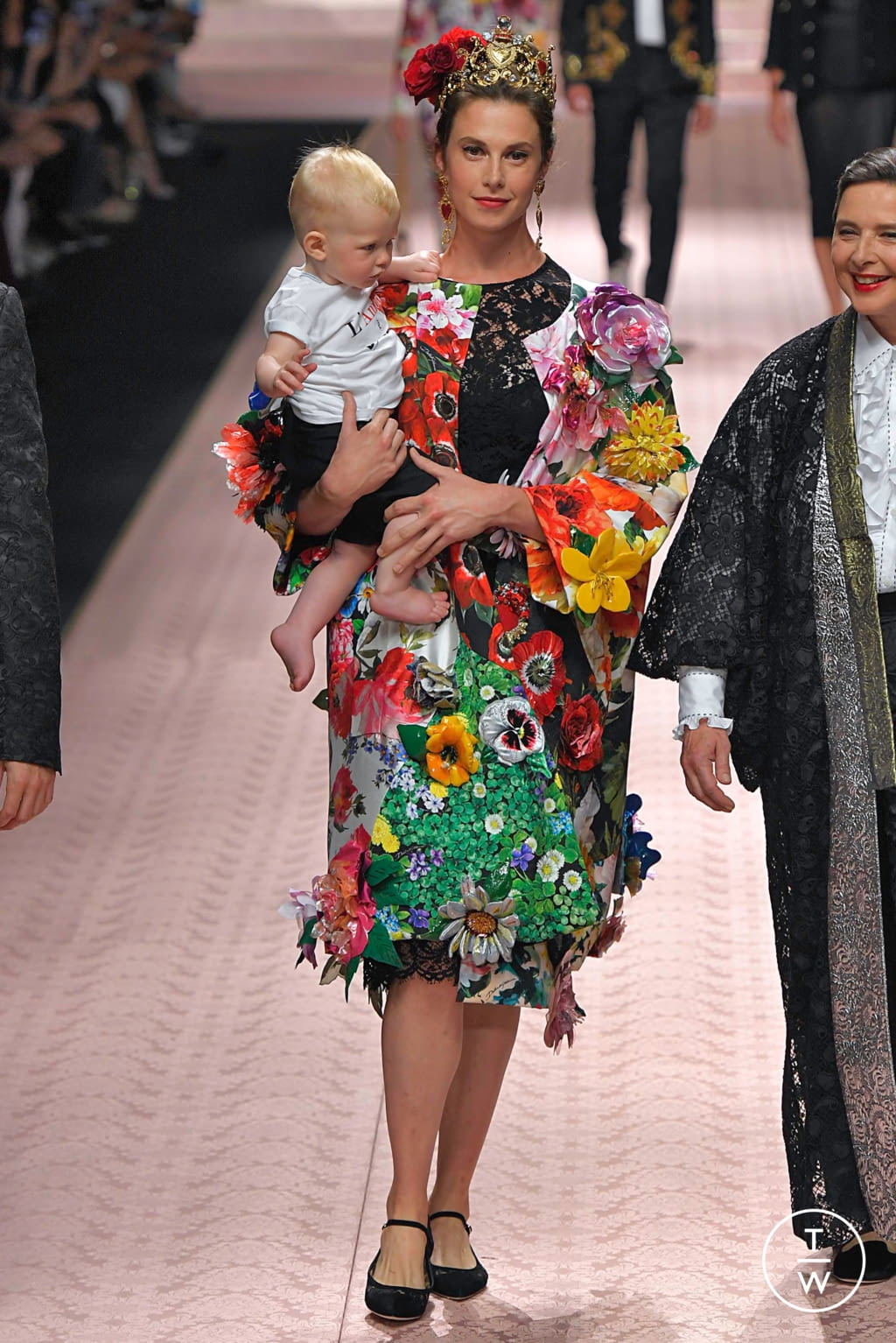 Fashion Week Milan Spring/Summer 2019 look 7 de la collection Dolce & Gabbana womenswear