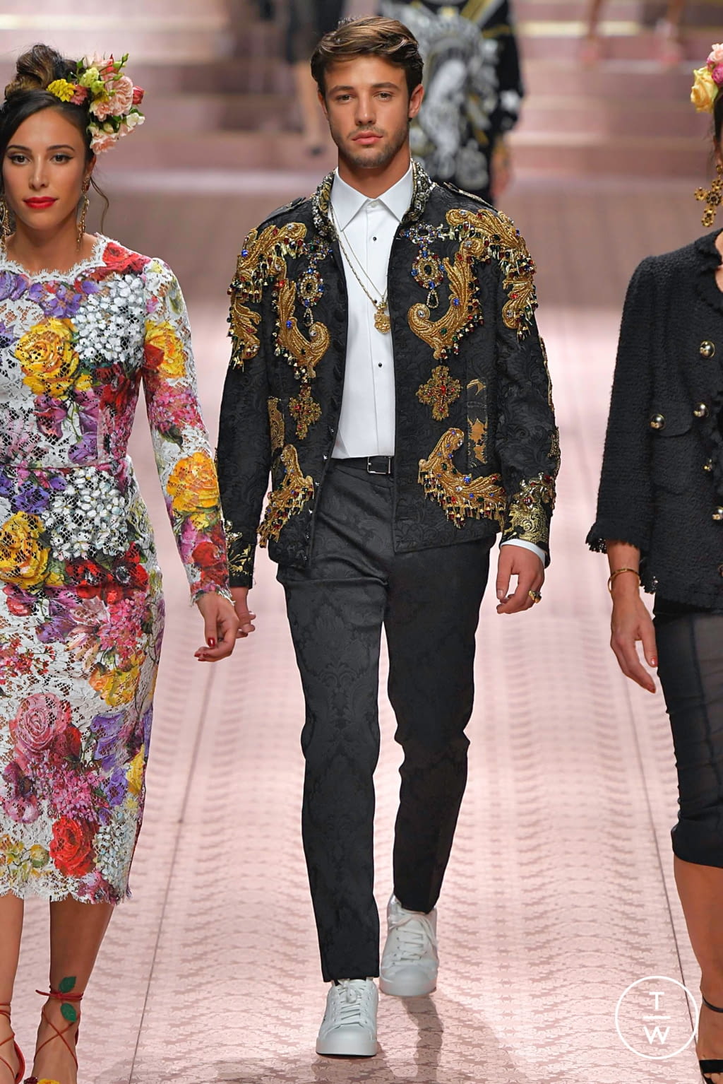 Fashion Week Milan Spring/Summer 2019 look 9 de la collection Dolce & Gabbana womenswear