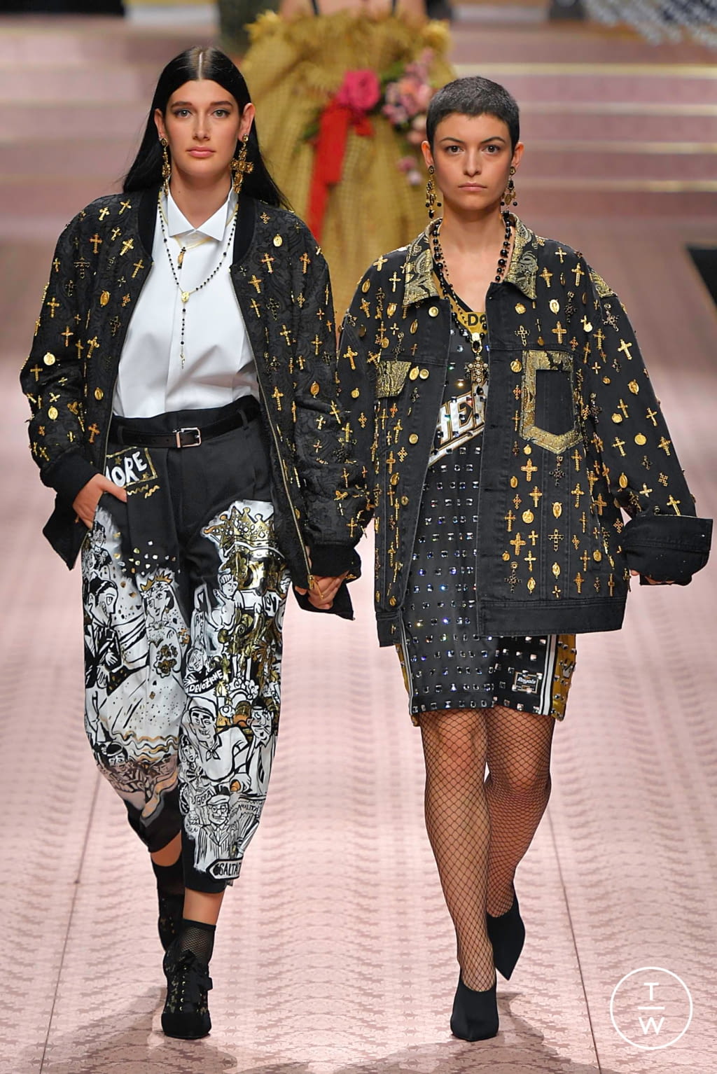 Fashion Week Milan Spring/Summer 2019 look 25 de la collection Dolce & Gabbana womenswear