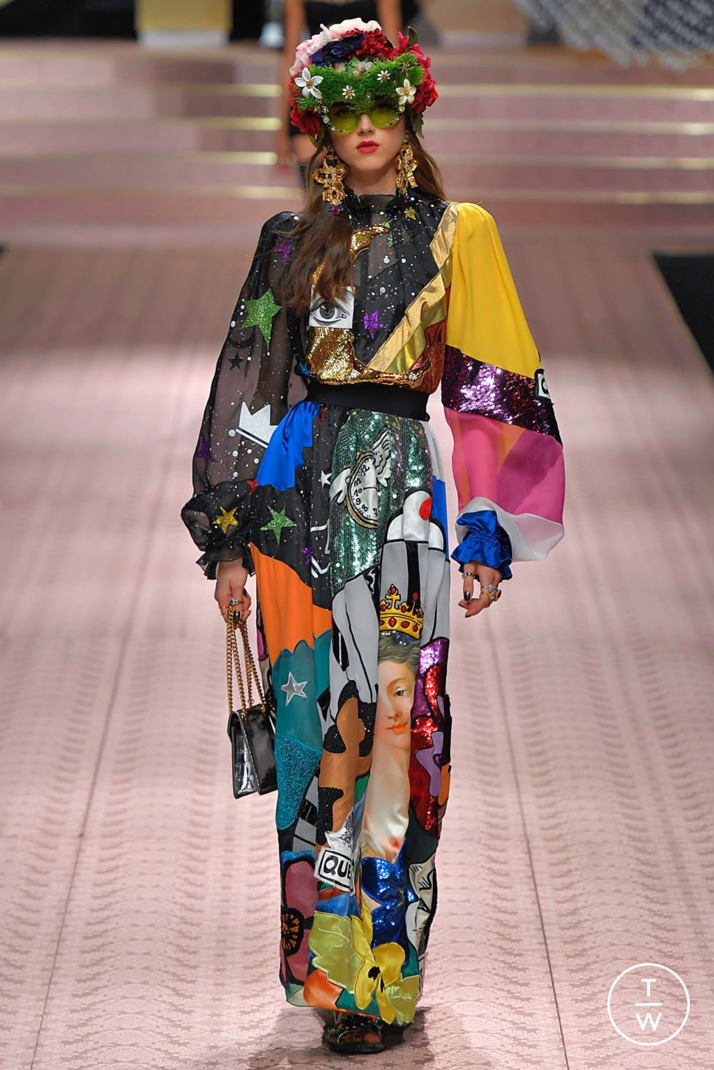 Fashion Week Milan Spring/Summer 2019 look 32 de la collection Dolce & Gabbana womenswear