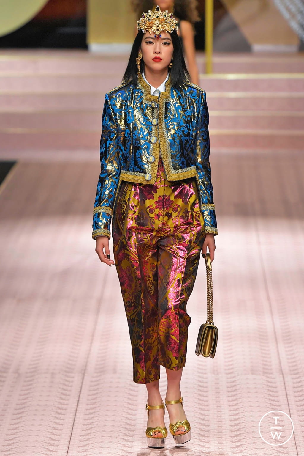 Fashion Week Milan Spring/Summer 2019 look 40 de la collection Dolce & Gabbana womenswear