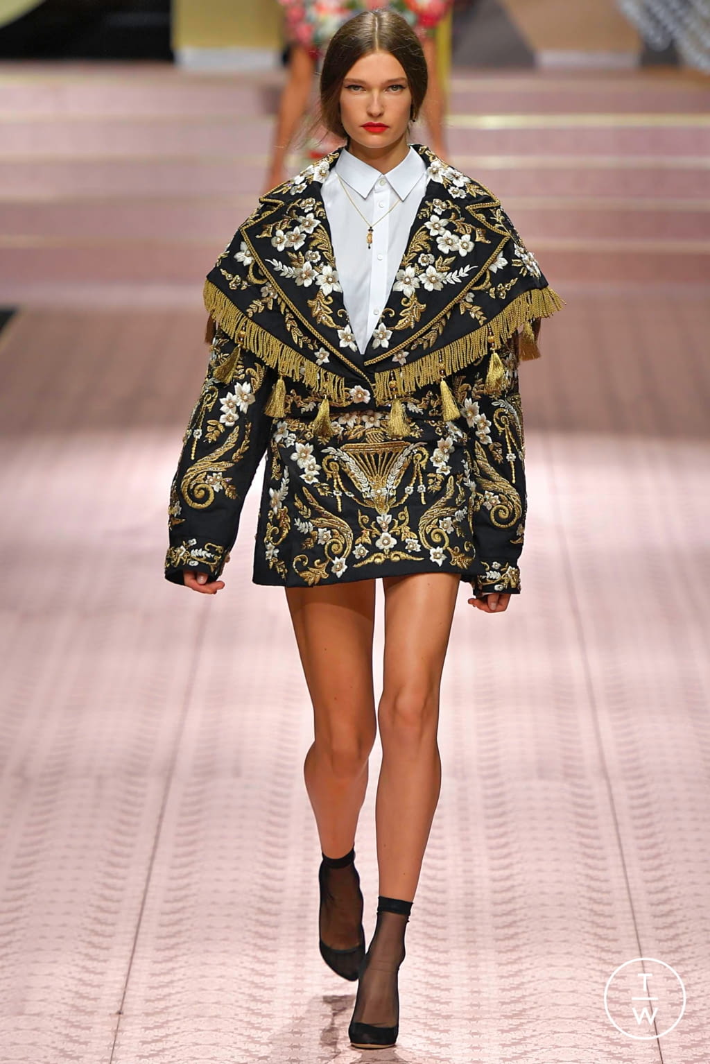 Fashion Week Milan Spring/Summer 2019 look 42 from the Dolce & Gabbana collection womenswear
