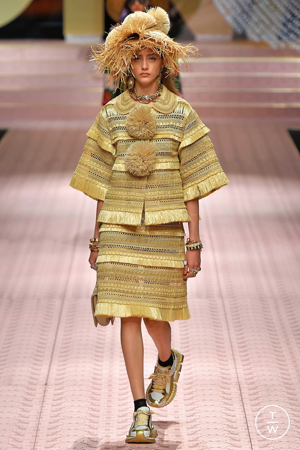 Fashion Week Milan Spring/Summer 2019 look 52 de la collection Dolce & Gabbana womenswear
