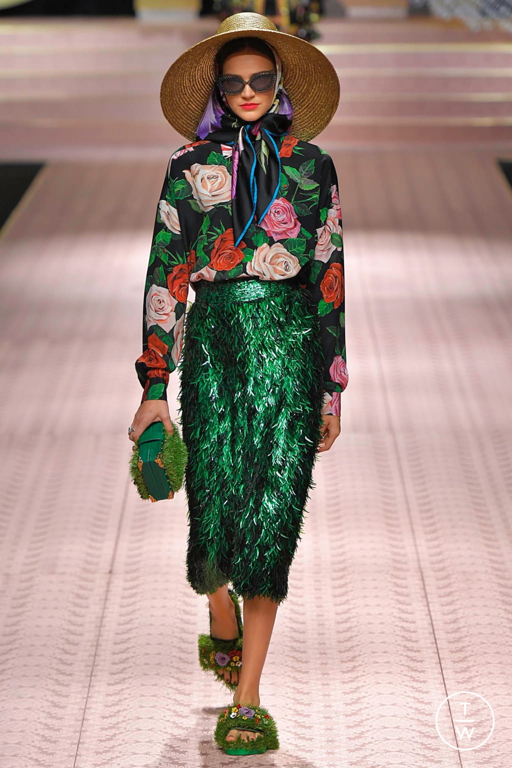 Fashion Week Milan Spring/Summer 2019 look 53 de la collection Dolce & Gabbana womenswear