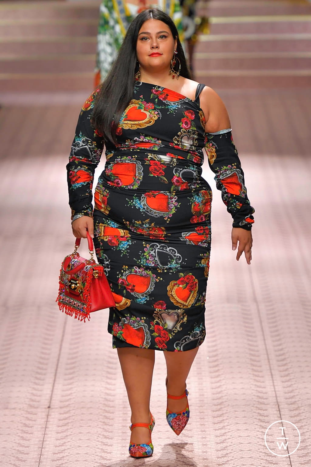 Fashion Week Milan Spring/Summer 2019 look 76 from the Dolce & Gabbana collection womenswear