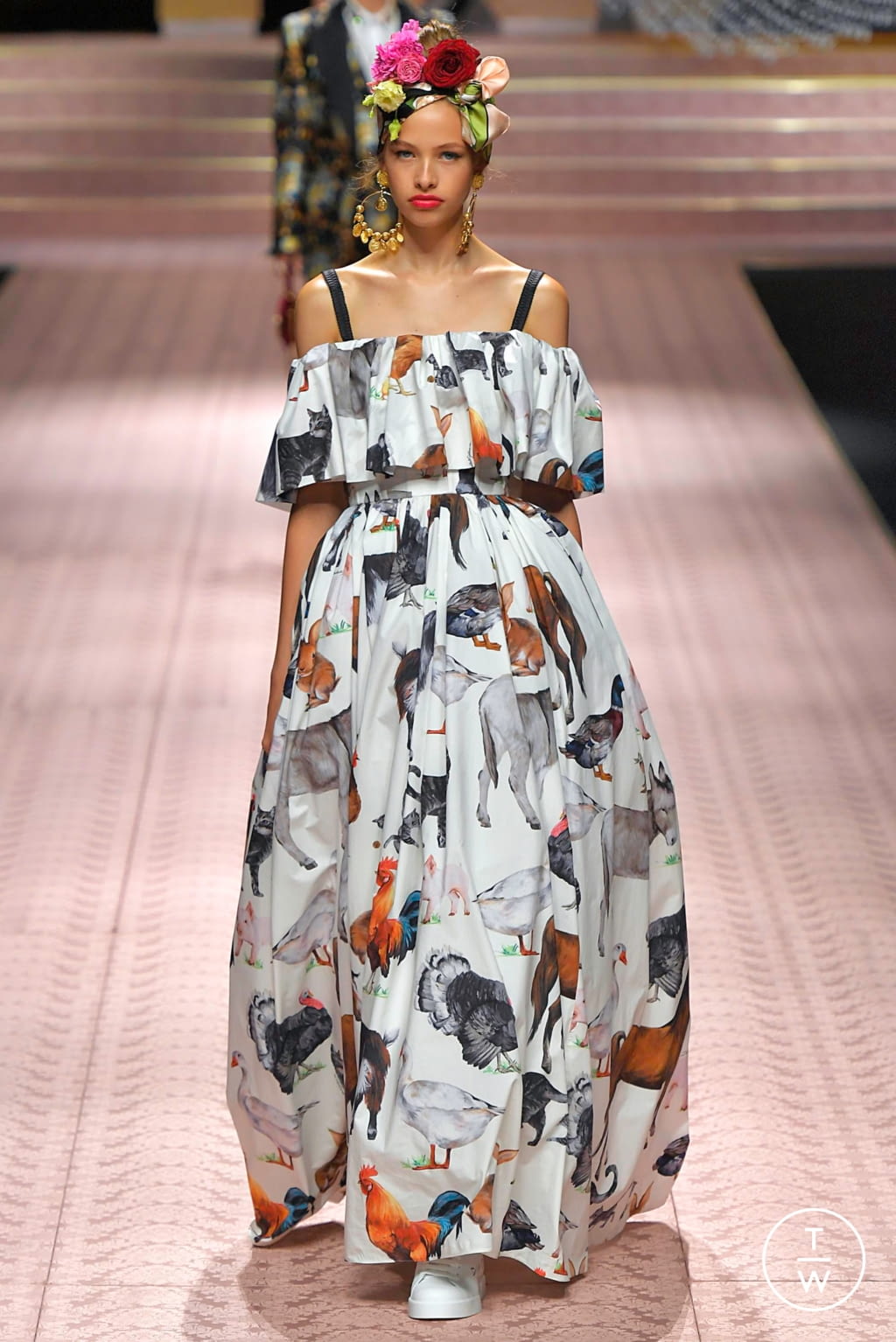 Fashion Week Milan Spring/Summer 2019 look 81 from the Dolce & Gabbana collection womenswear
