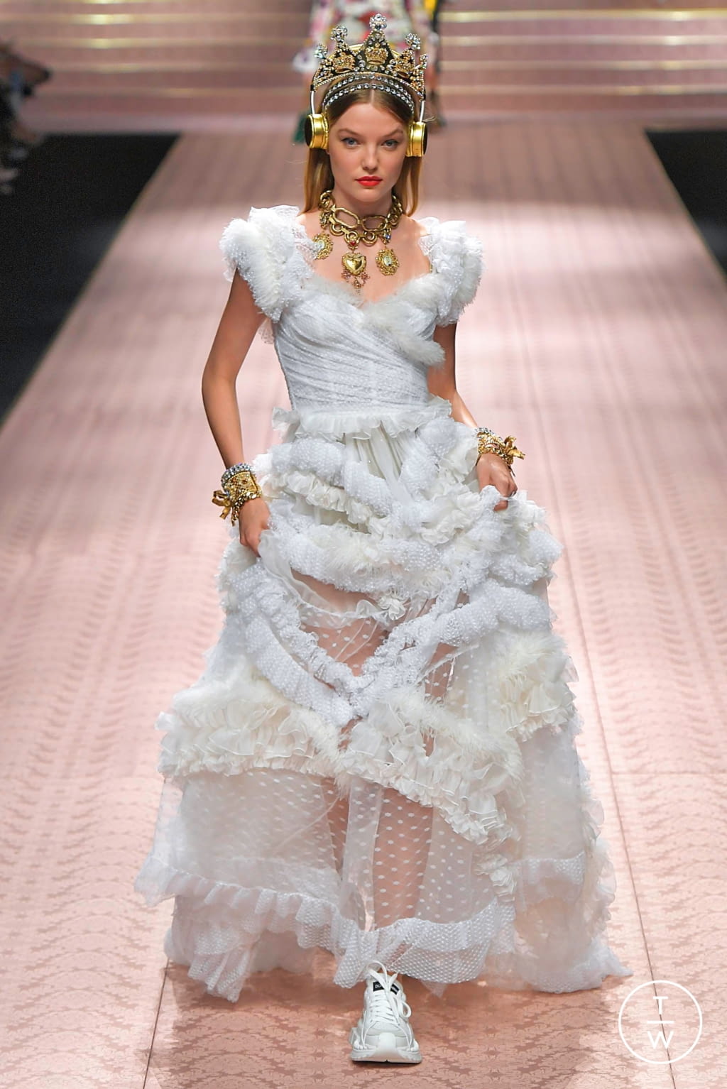 Fashion Week Milan Spring/Summer 2019 look 90 de la collection Dolce & Gabbana womenswear