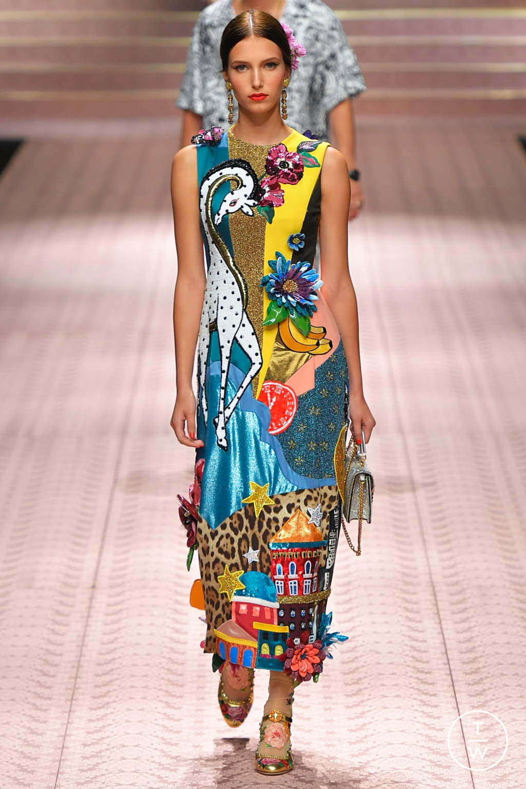 Fashion Week Milan Spring/Summer 2019 look 94 from the Dolce & Gabbana collection womenswear