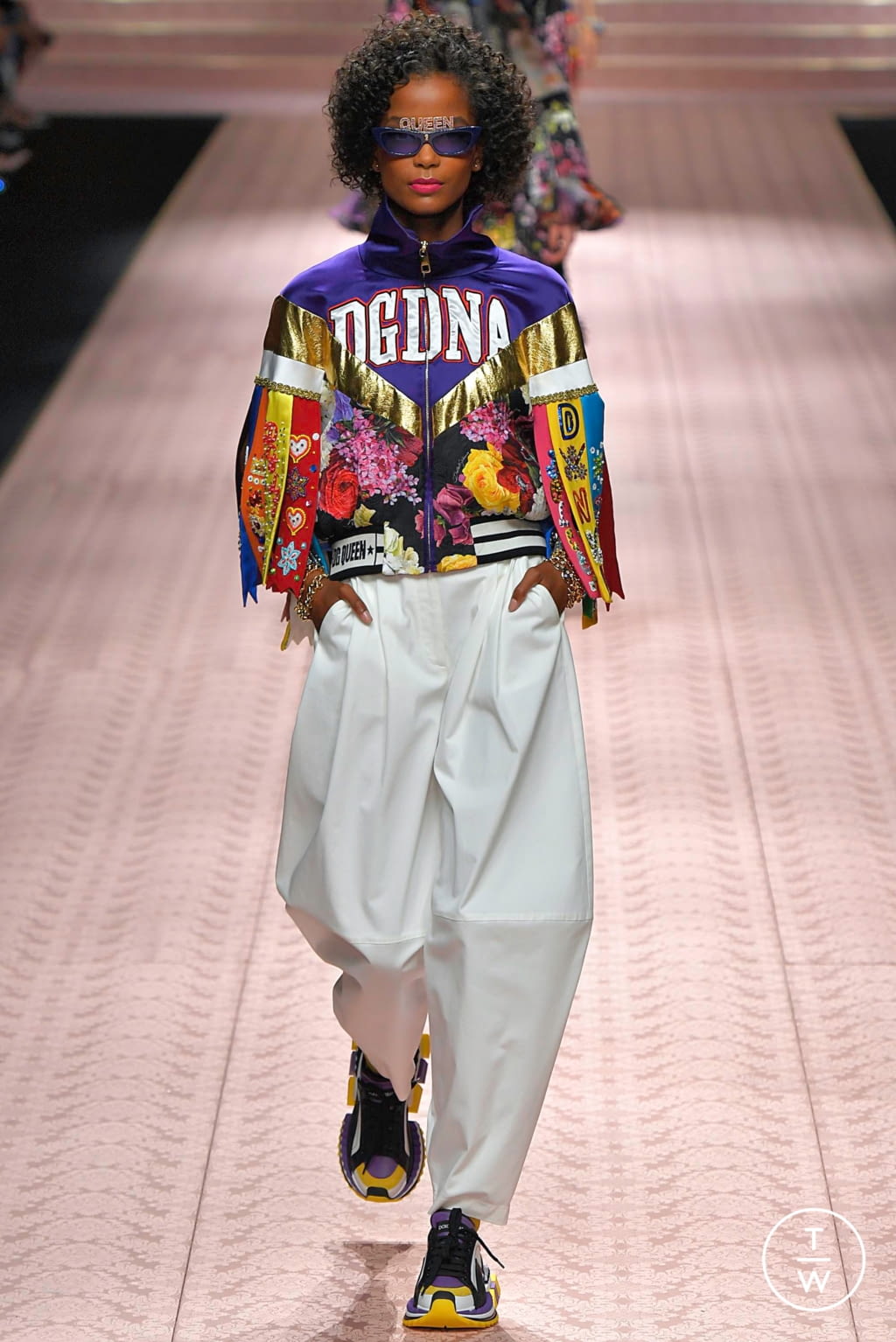 Fashion Week Milan Spring/Summer 2019 look 111 from the Dolce & Gabbana collection 女装