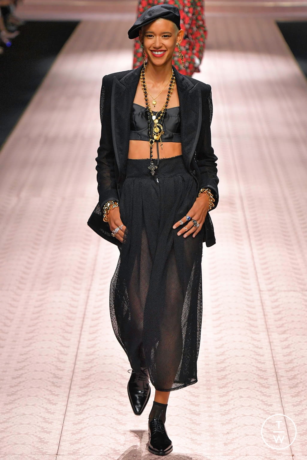 Fashion Week Milan Spring/Summer 2019 look 124 de la collection Dolce & Gabbana womenswear