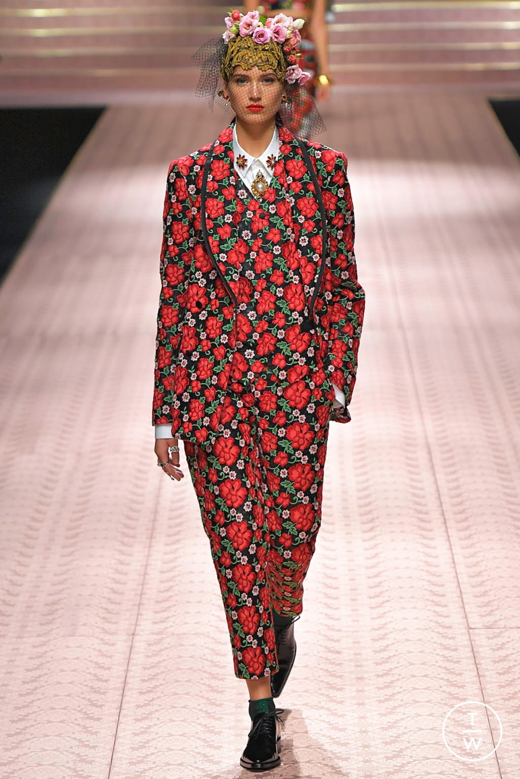 Fashion Week Milan Spring/Summer 2019 look 125 de la collection Dolce & Gabbana womenswear