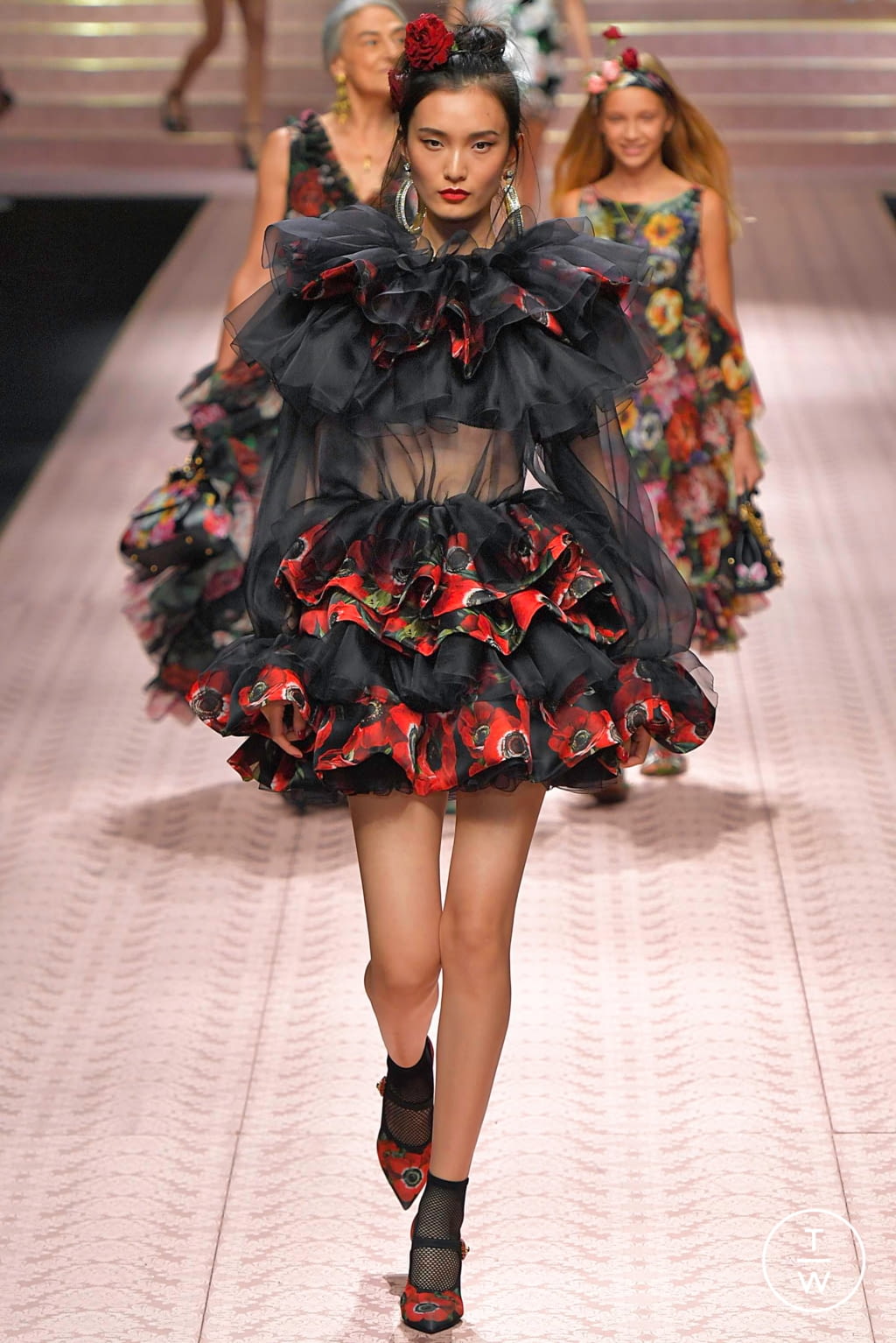 Fashion Week Milan Spring/Summer 2019 look 145 from the Dolce & Gabbana collection 女装