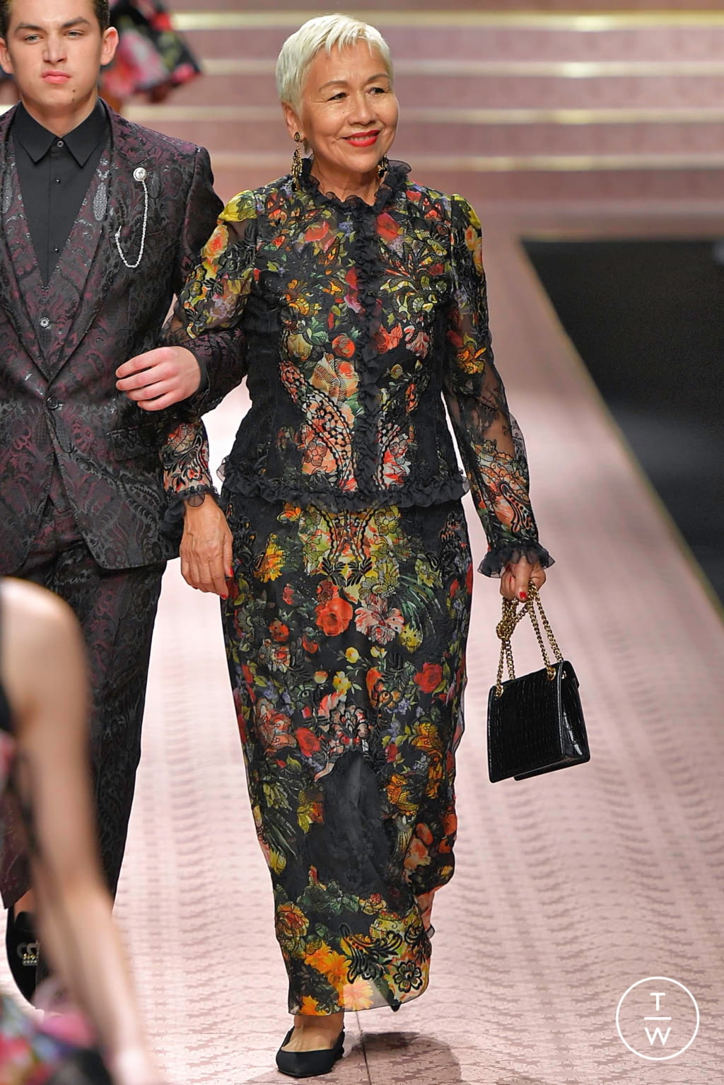 Fashion Week Milan Spring/Summer 2019 look 158 from the Dolce & Gabbana collection womenswear