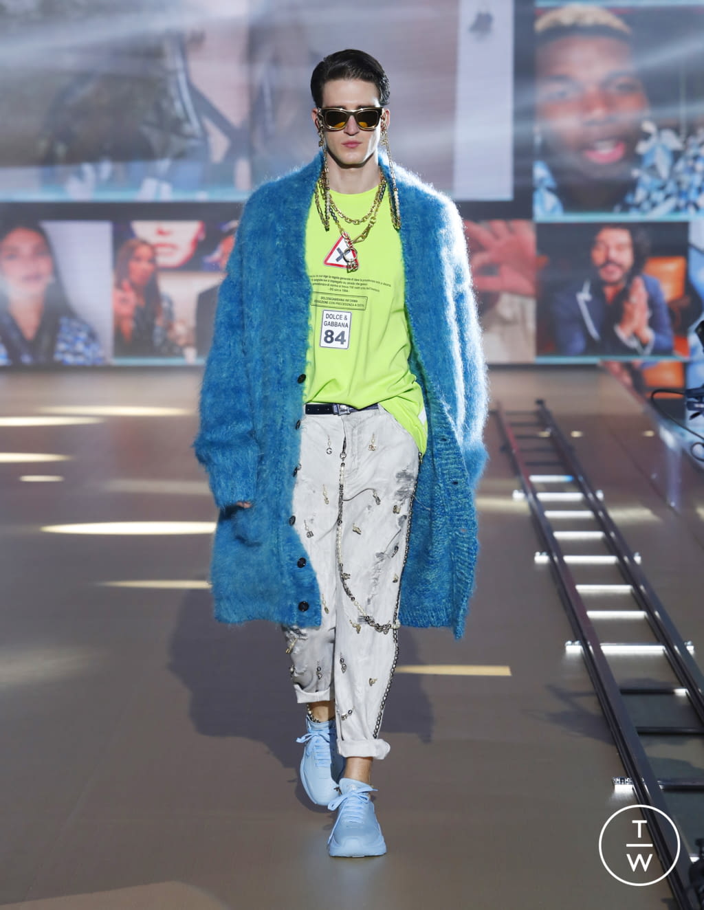 Fashion Week Milan Fall/Winter 2021 look 64 from the Dolce & Gabbana collection menswear