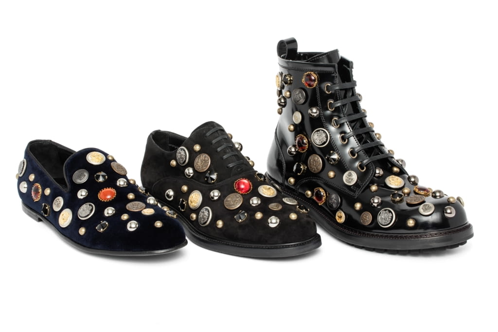 Fashion Week Milan Fall/Winter 2017 look 17 de la collection Dolce & Gabbana menswear accessories