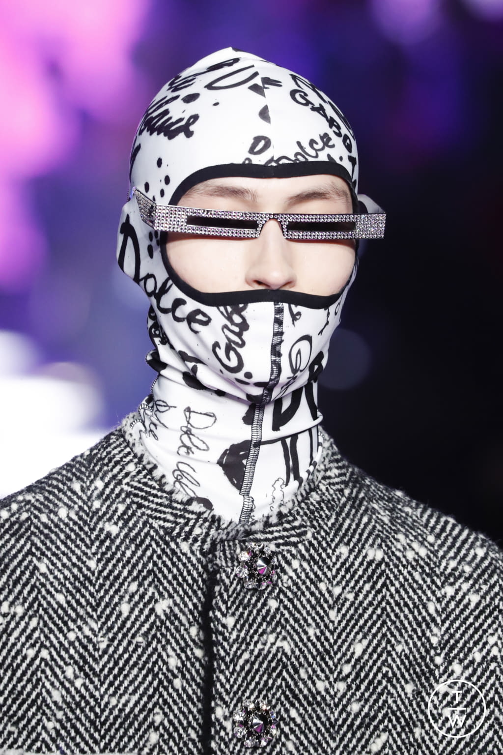 Fashion Week Milan Fall/Winter 2022 look 18 de la collection Dolce & Gabbana menswear accessories