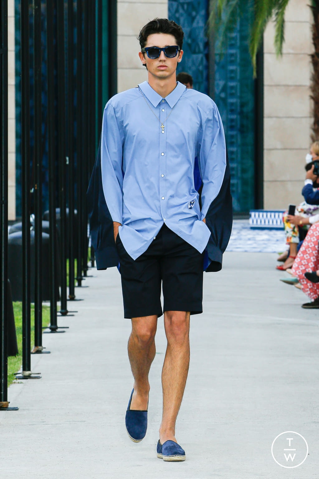Fashion Week Milan Spring/Summer 2021 look 5 from the Dolce & Gabbana collection menswear