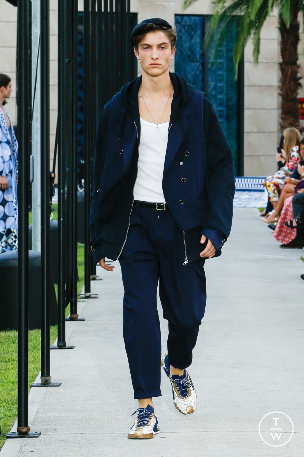 Fashion Week Milan Spring/Summer 2021 look 63 from the Dolce & Gabbana collection menswear