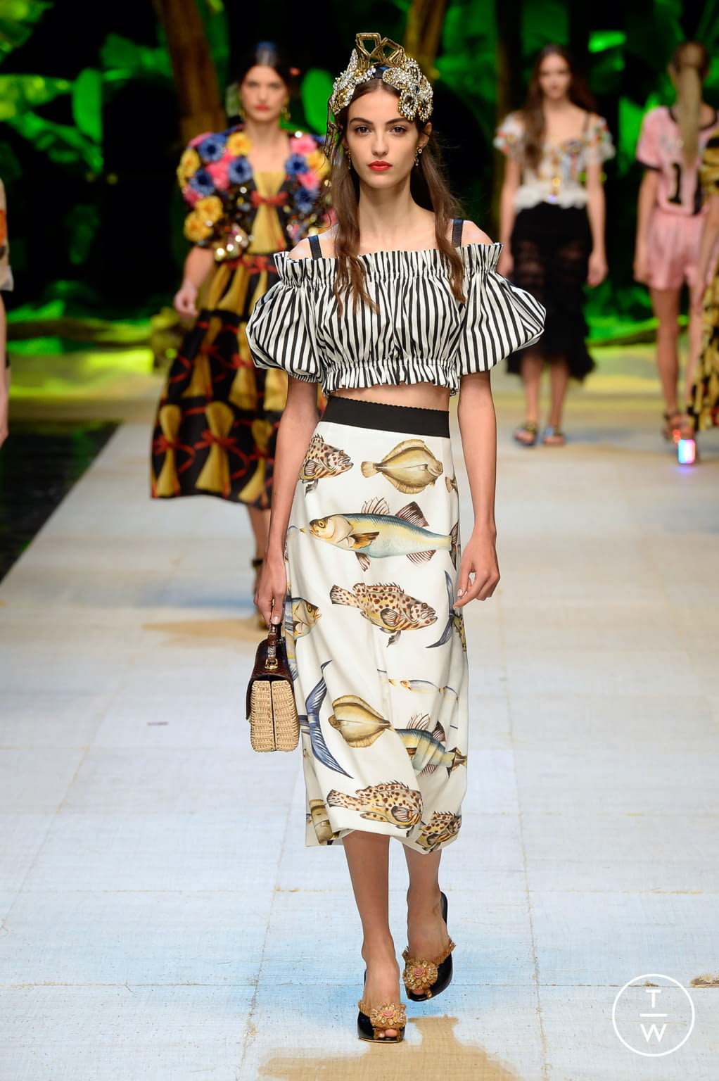 Fashion Week Milan Spring/Summer 2017 look 68 de la collection Dolce & Gabbana womenswear