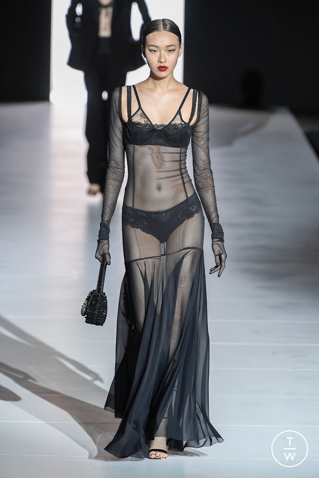 Fashion Week Milan Fall/Winter 2023 look 14 de la collection Dolce & Gabbana womenswear