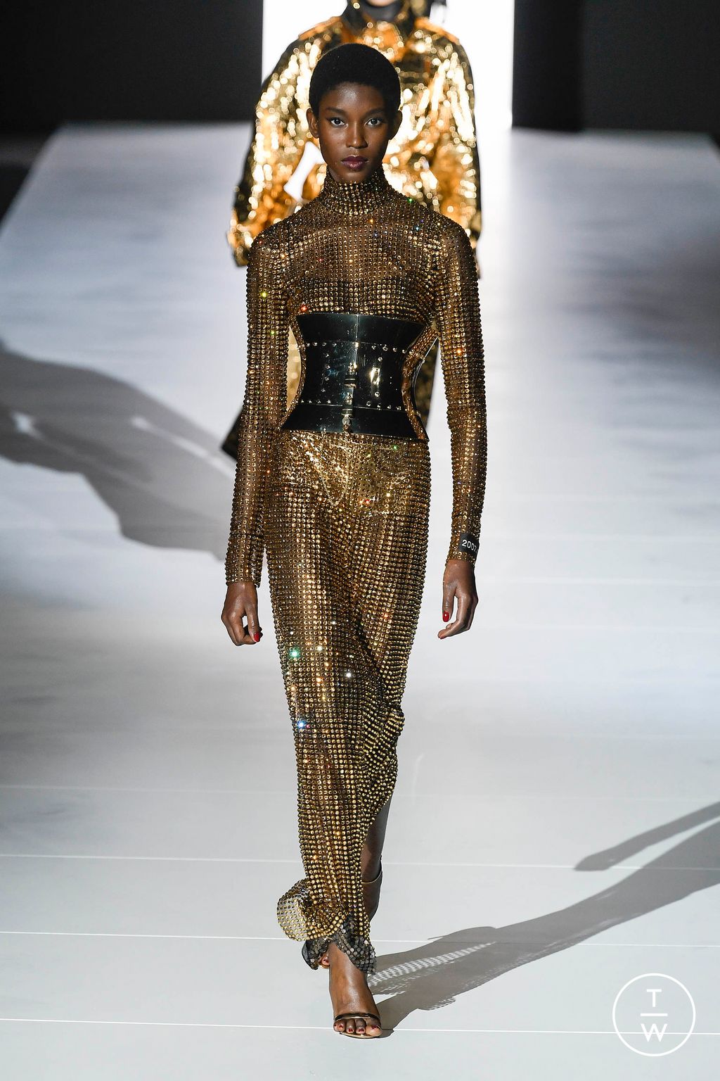 Fashion Week Milan Fall/Winter 2023 look 19 de la collection Dolce & Gabbana womenswear