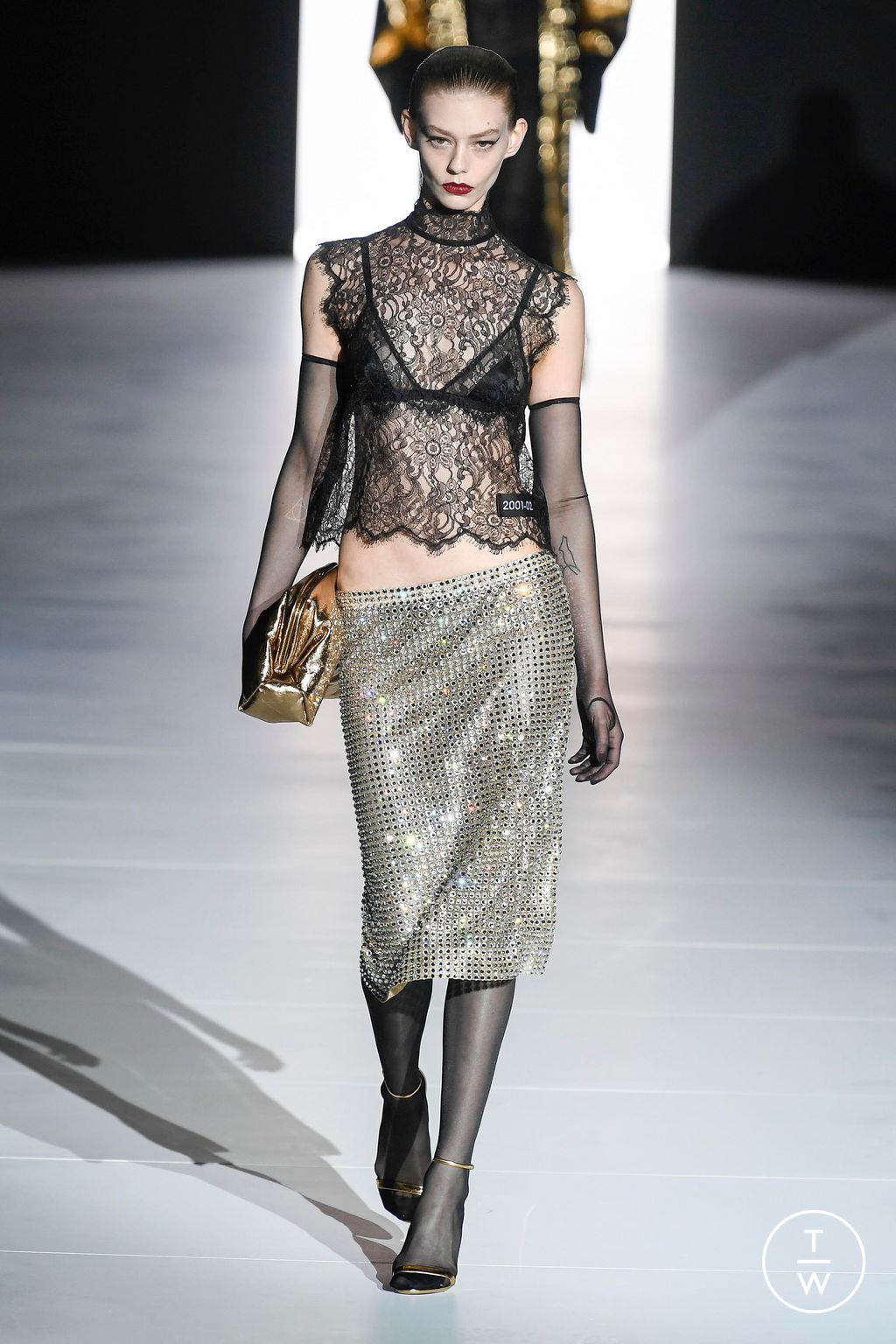 Fashion Week Milan Fall/Winter 2023 look 22 from the Dolce & Gabbana collection 女装
