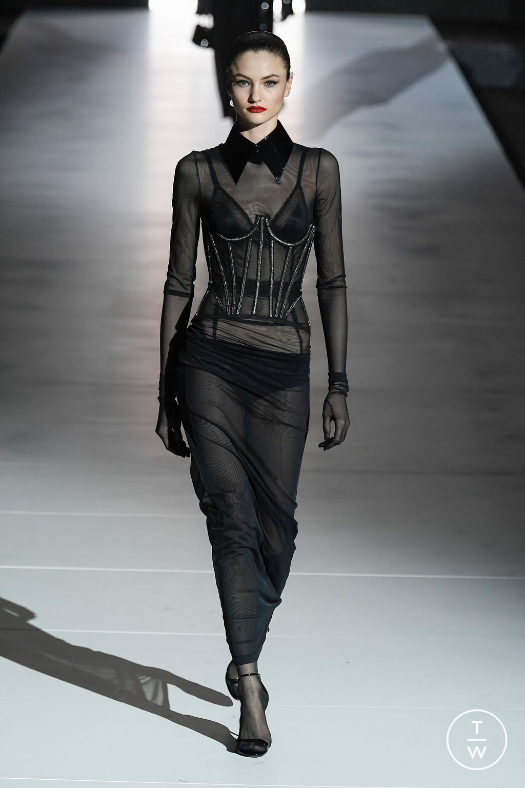 Fashion Week Milan Fall/Winter 2023 look 36 from the Dolce & Gabbana collection womenswear