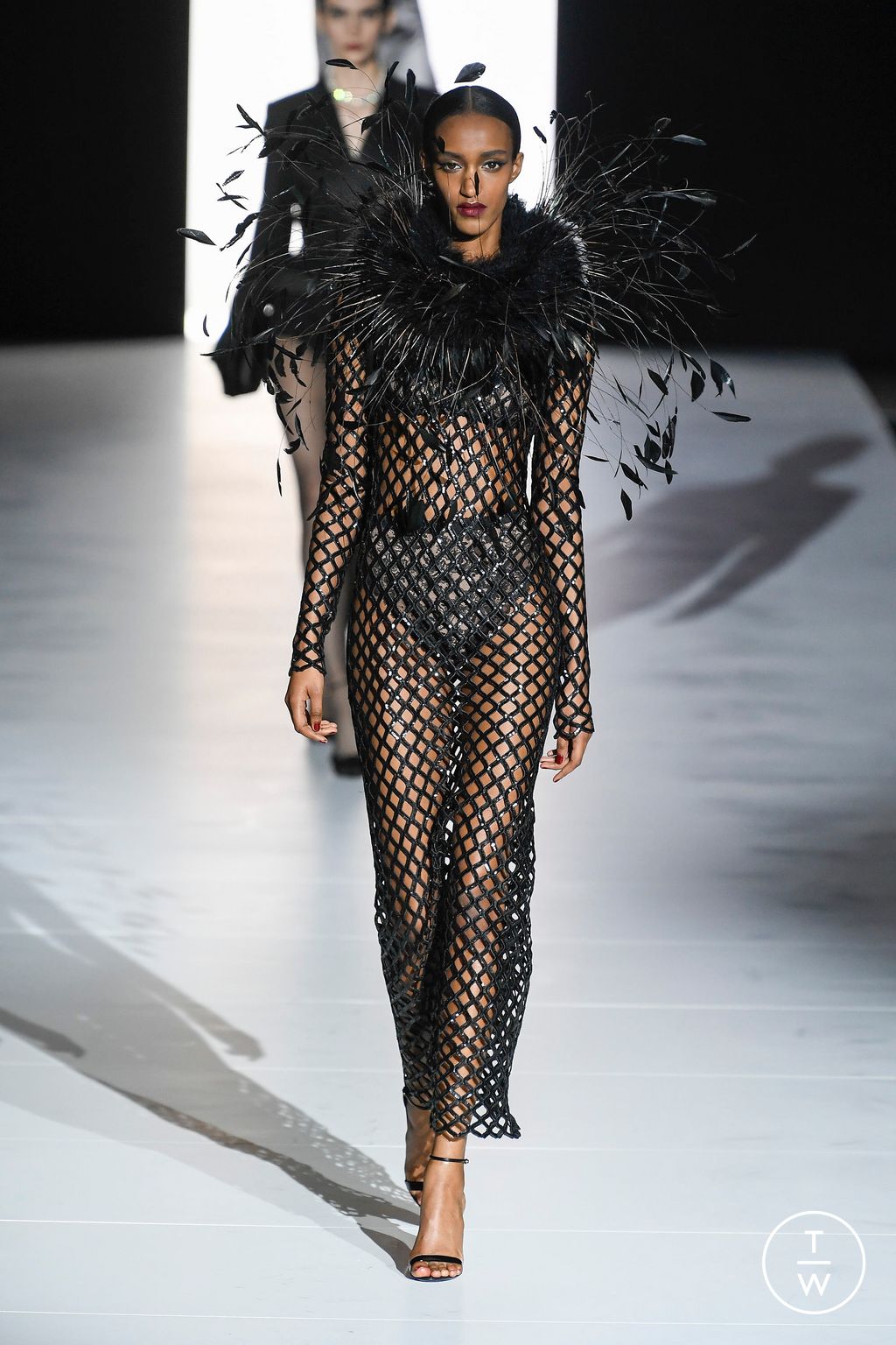 Fashion Week Milan Fall/Winter 2023 look 54 from the Dolce & Gabbana collection womenswear