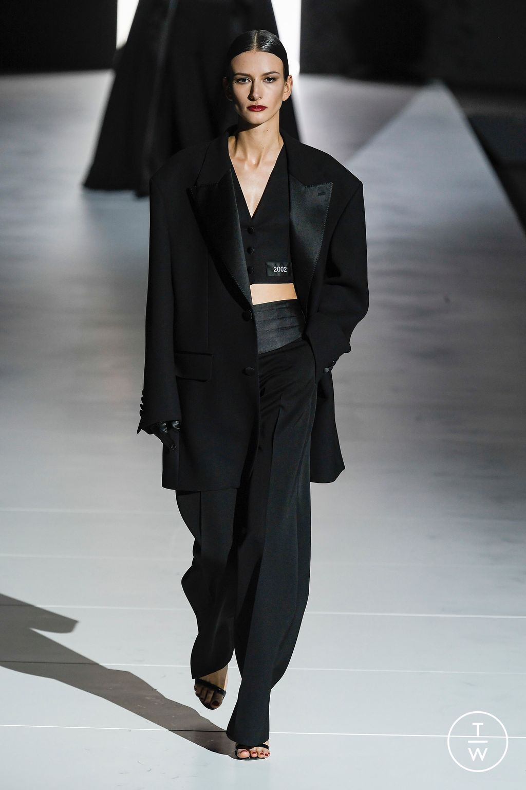 Fashion Week Milan Fall/Winter 2023 look 62 from the Dolce & Gabbana collection womenswear