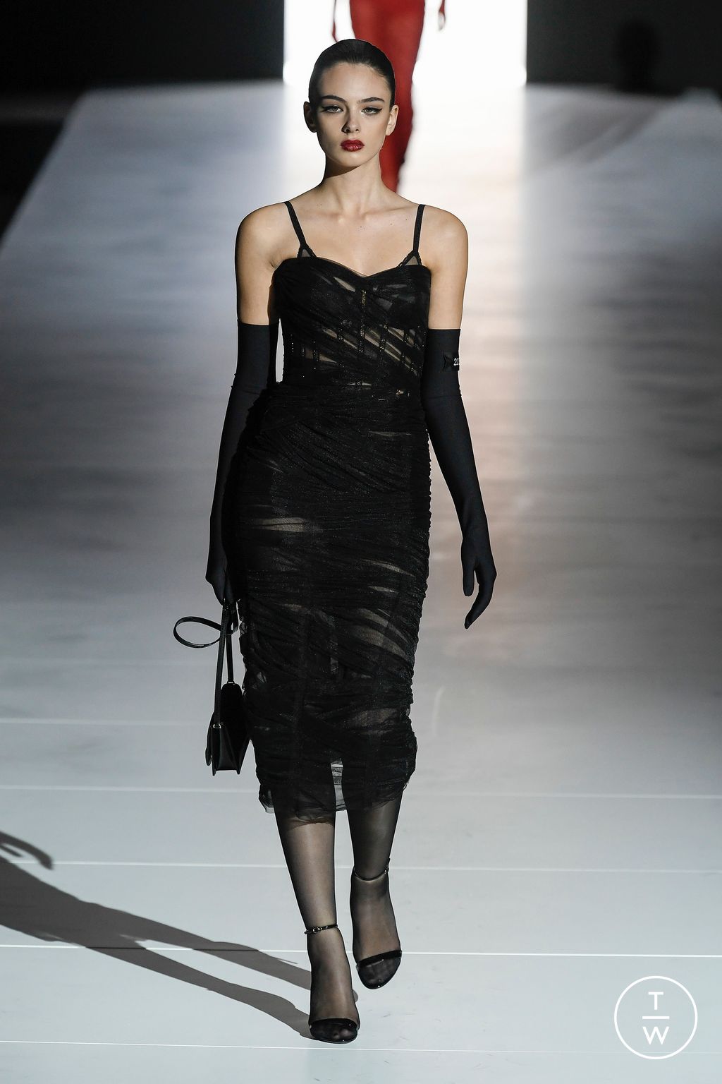 Fashion Week Milan Fall/Winter 2023 look 66 from the Dolce & Gabbana collection womenswear