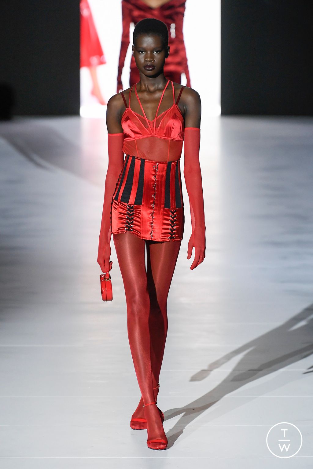 Fashion Week Milan Fall/Winter 2023 look 69 from the Dolce & Gabbana collection womenswear