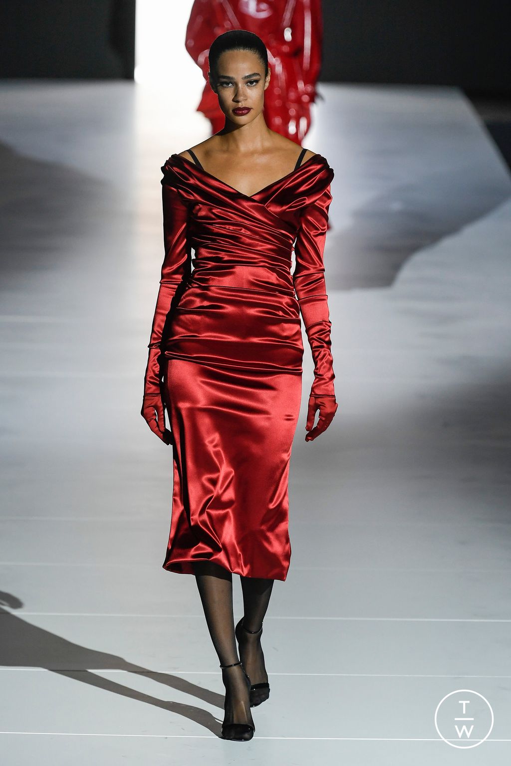 Fashion Week Milan Fall/Winter 2023 look 70 de la collection Dolce & Gabbana womenswear