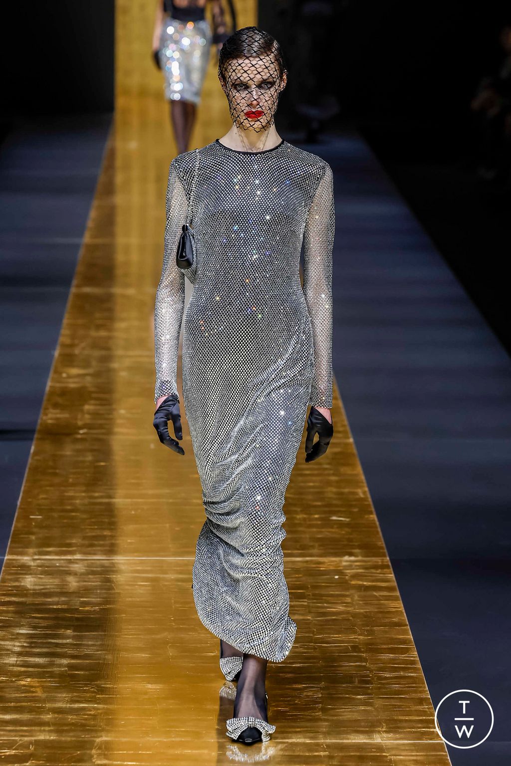 Fashion Week Milan Fall/Winter 2024 look 14 de la collection Dolce & Gabbana womenswear