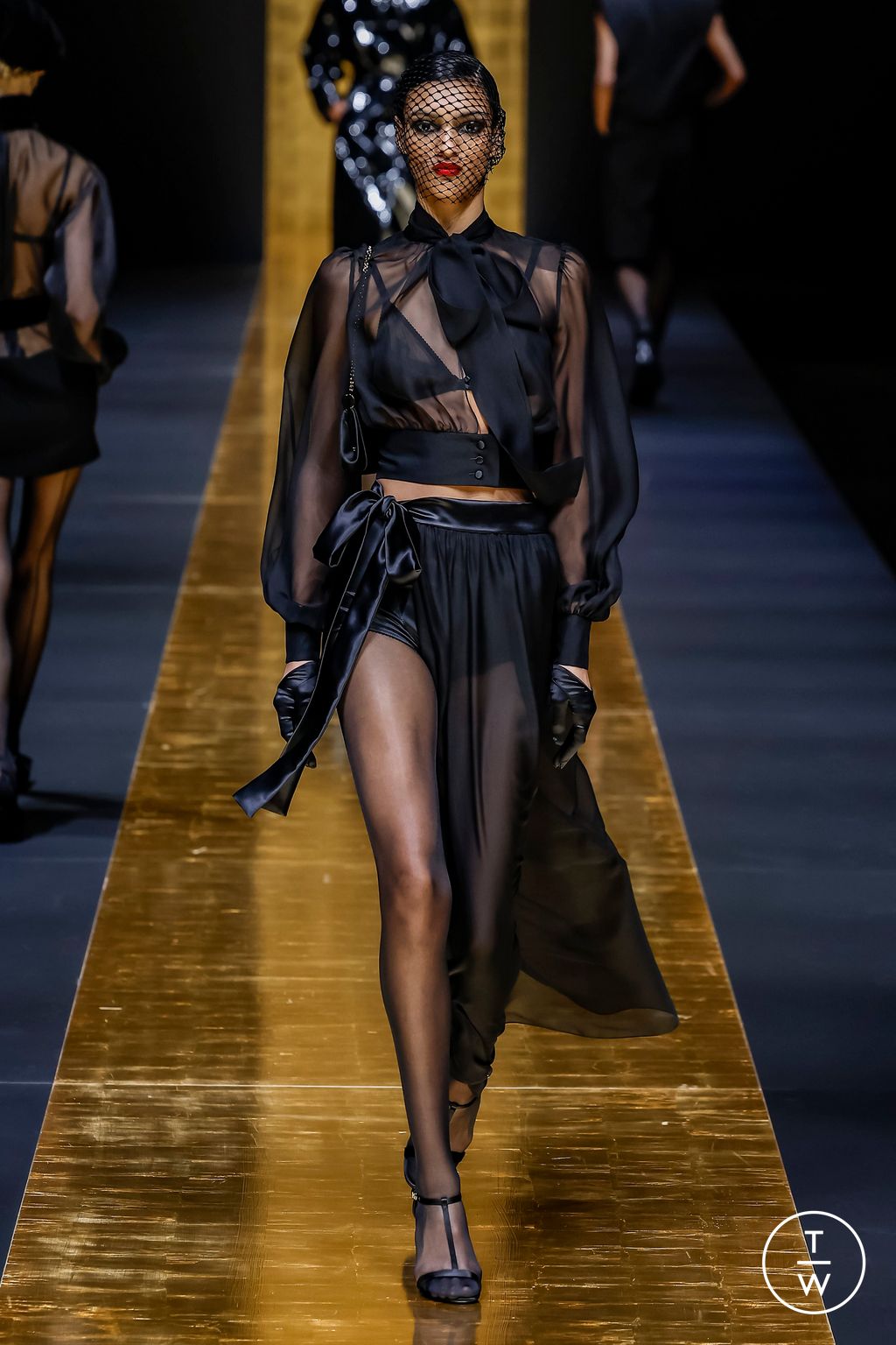 Fashion Week Milan Fall/Winter 2024 look 28 de la collection Dolce & Gabbana womenswear