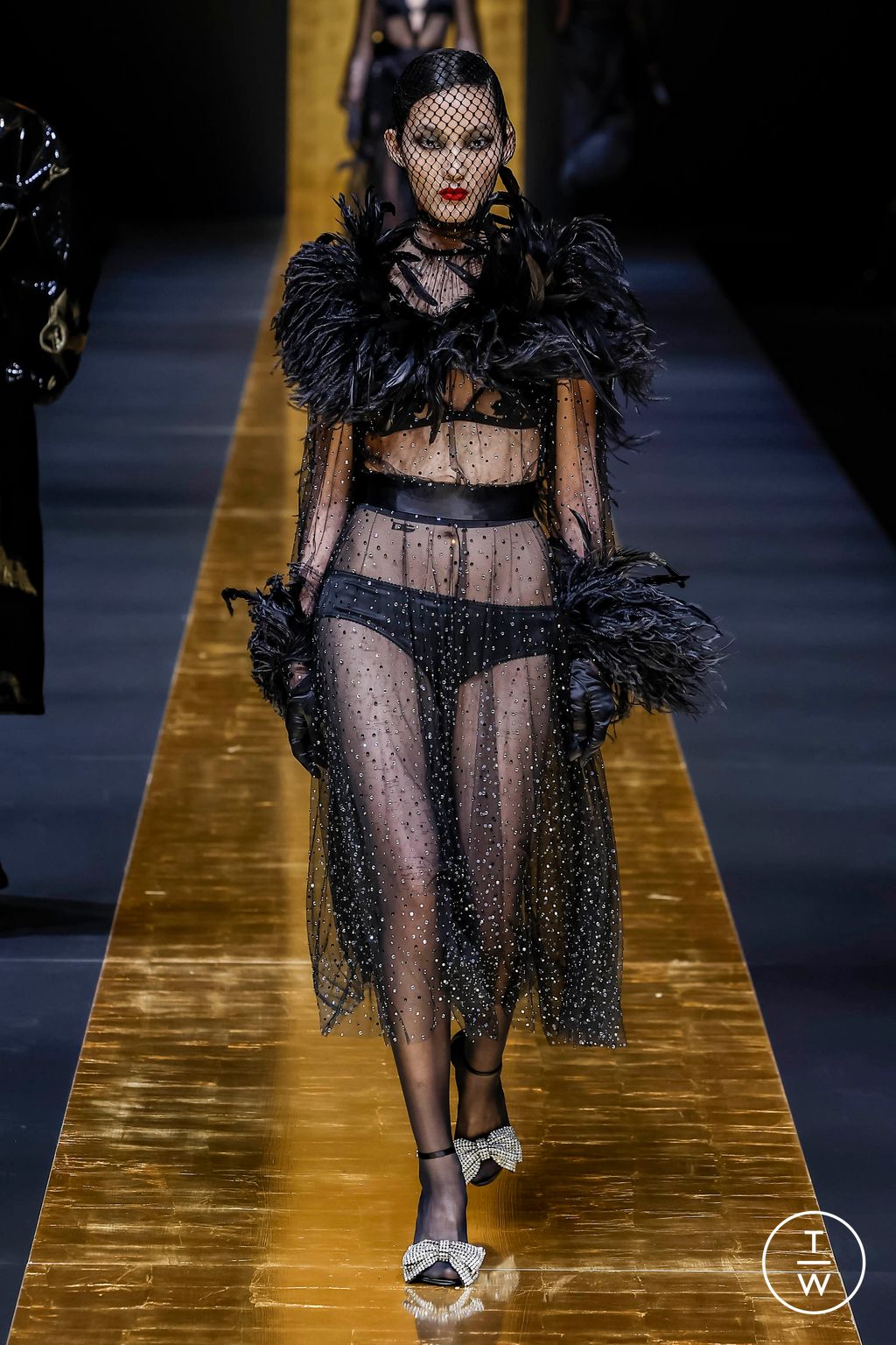 Fashion Week Milan Fall/Winter 2024 look 30 de la collection Dolce & Gabbana womenswear