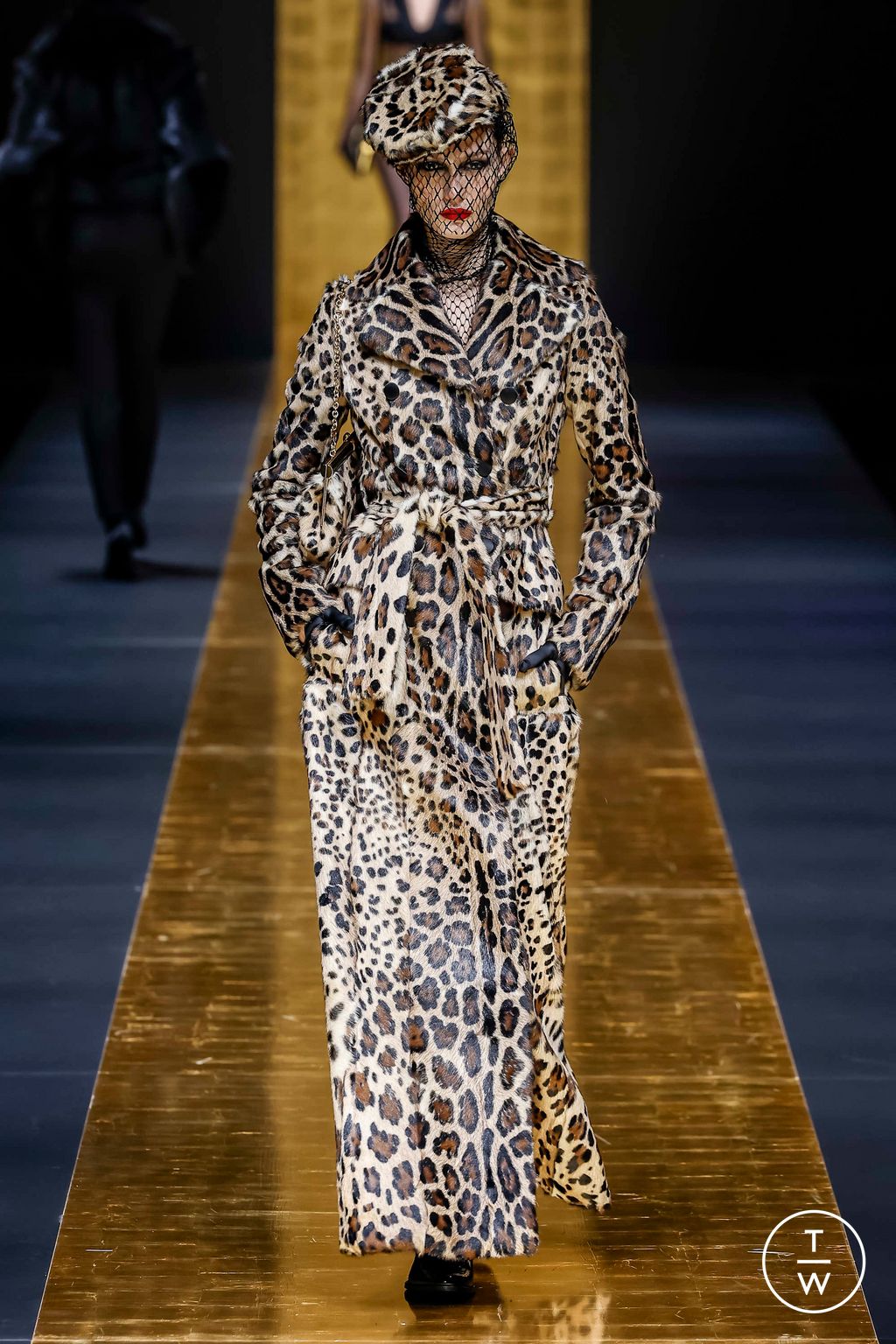 Fashion Week Milan Fall/Winter 2024 look 35 from the Dolce & Gabbana collection 女装
