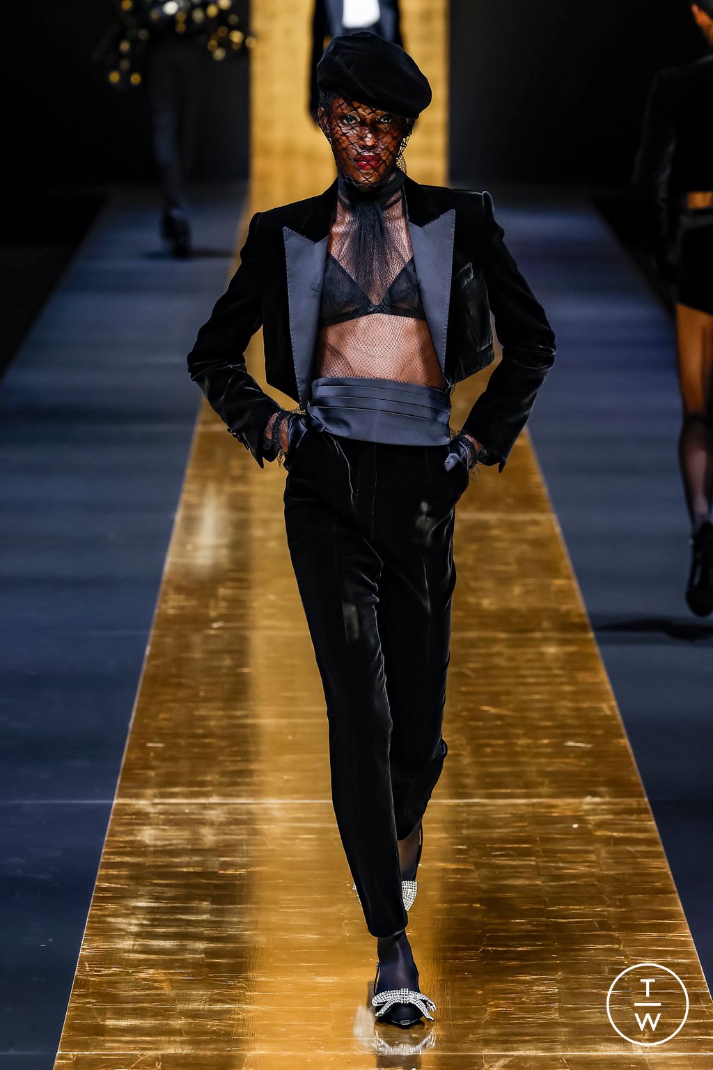 Fashion Week Milan Fall/Winter 2024 look 45 de la collection Dolce & Gabbana womenswear