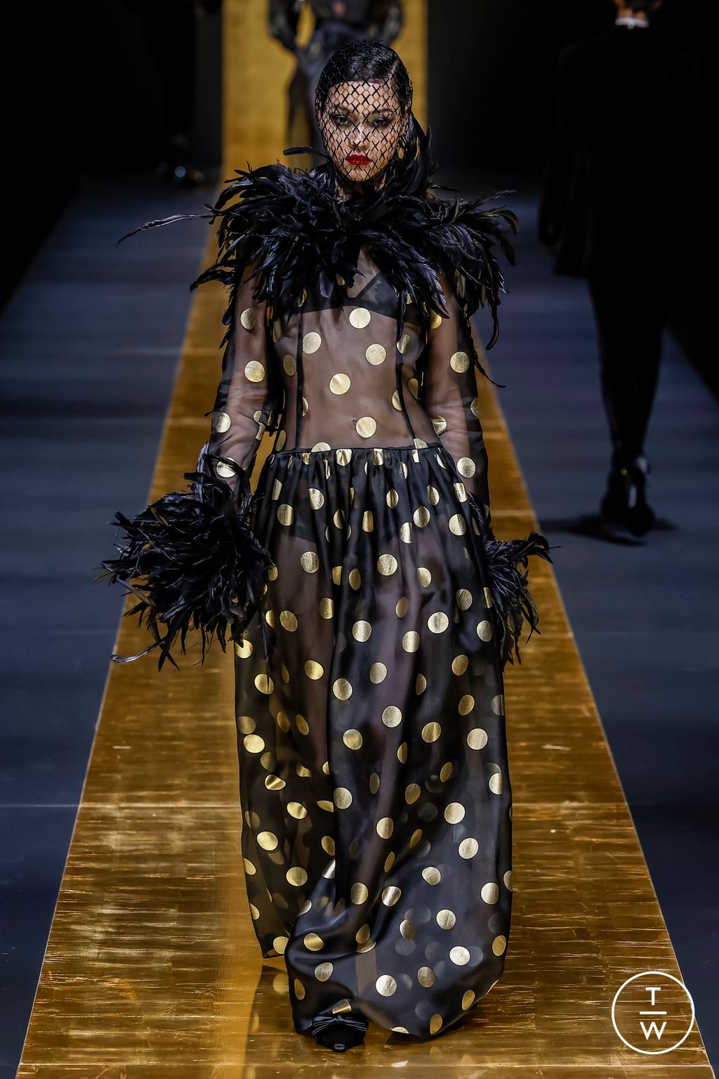 Fashion Week Milan Fall/Winter 2024 look 47 from the Dolce & Gabbana collection womenswear