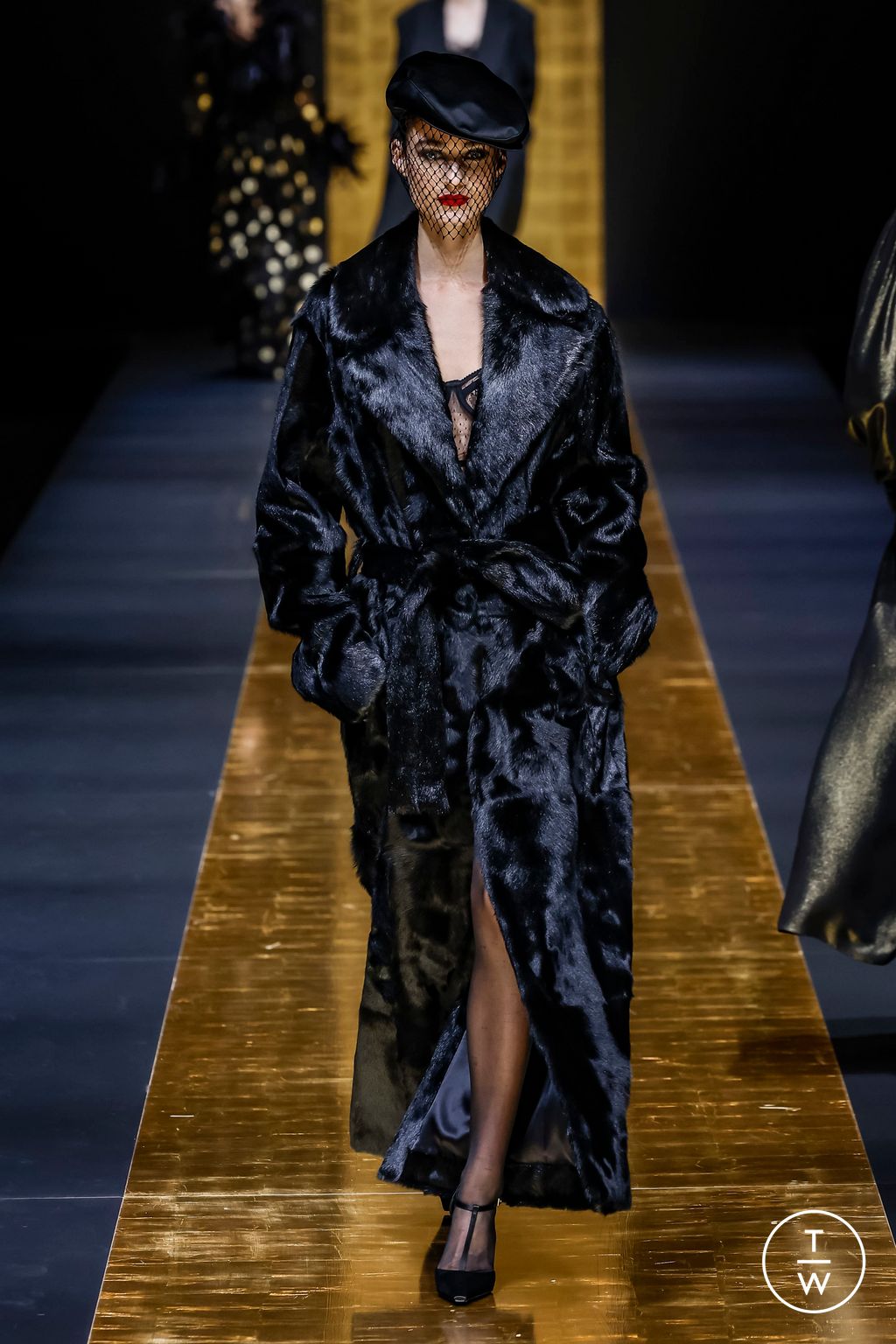 Fashion Week Milan Fall/Winter 2024 look 49 from the Dolce & Gabbana collection 女装