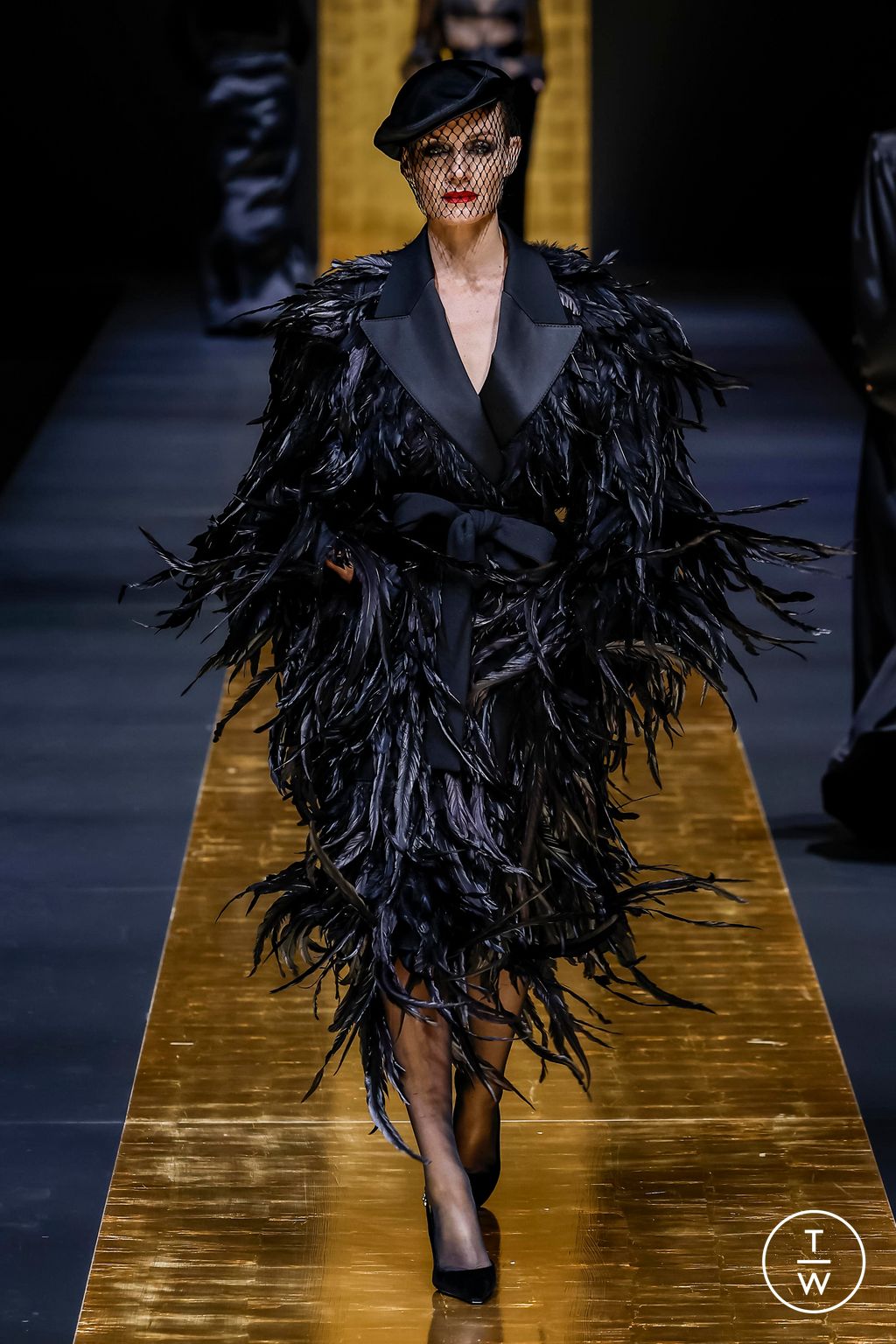 Fashion Week Milan Fall/Winter 2024 look 57 from the Dolce & Gabbana collection womenswear
