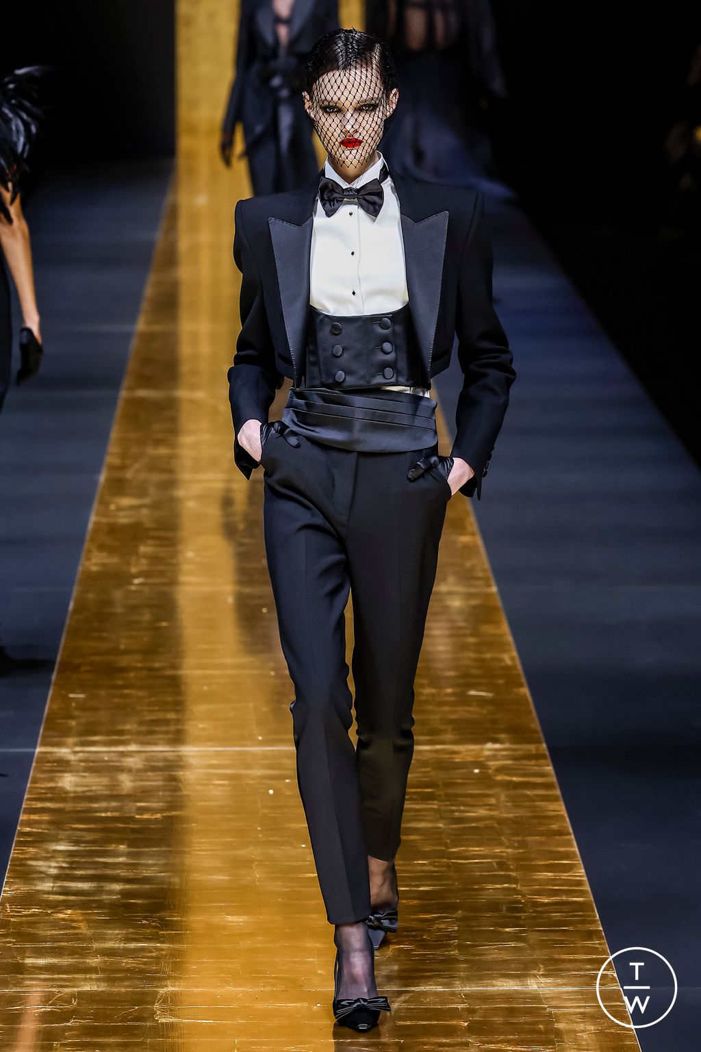 Fashion Week Milan Fall/Winter 2024 look 62 from the Dolce & Gabbana collection 女装