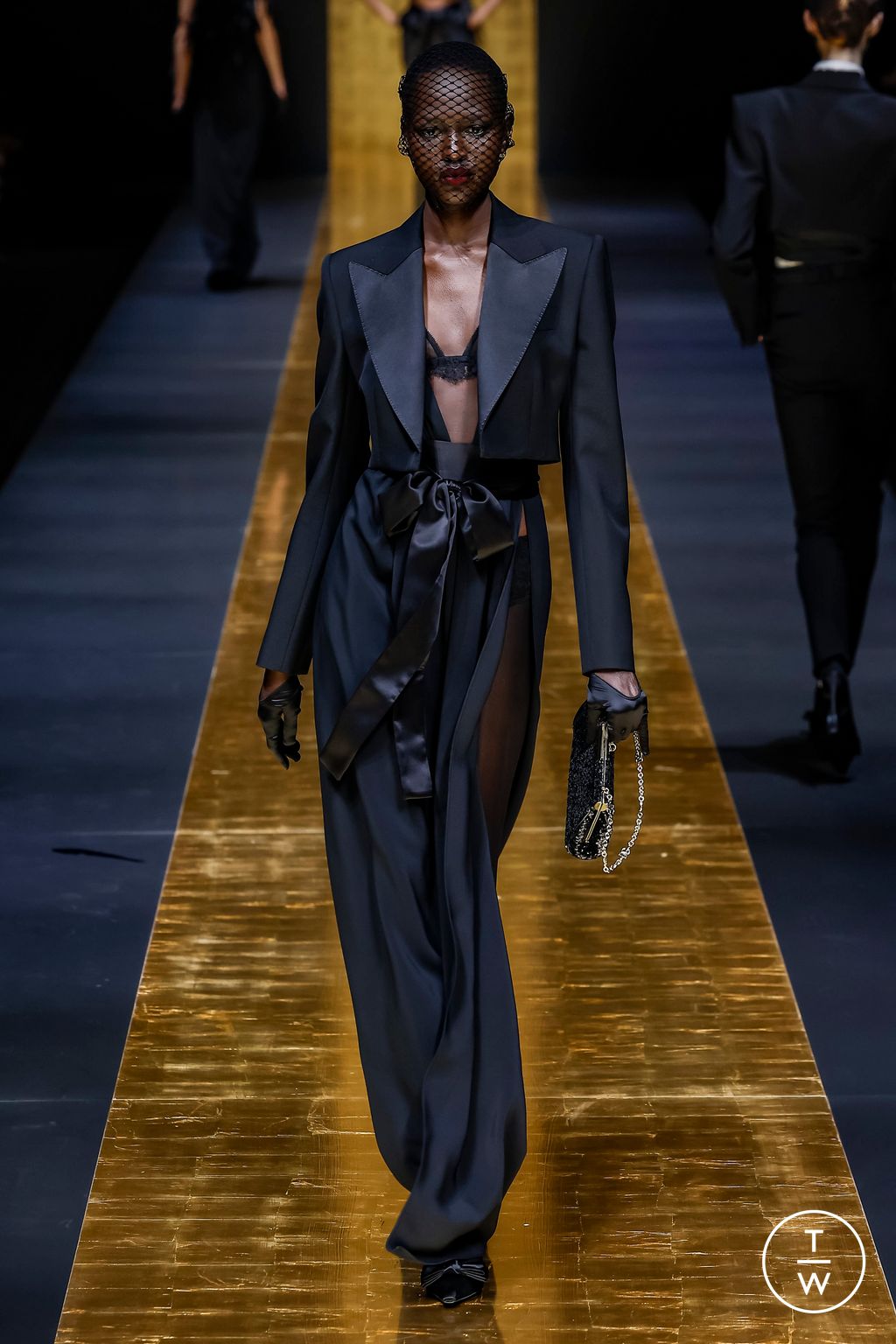 Fashion Week Milan Fall/Winter 2024 look 63 from the Dolce & Gabbana collection womenswear