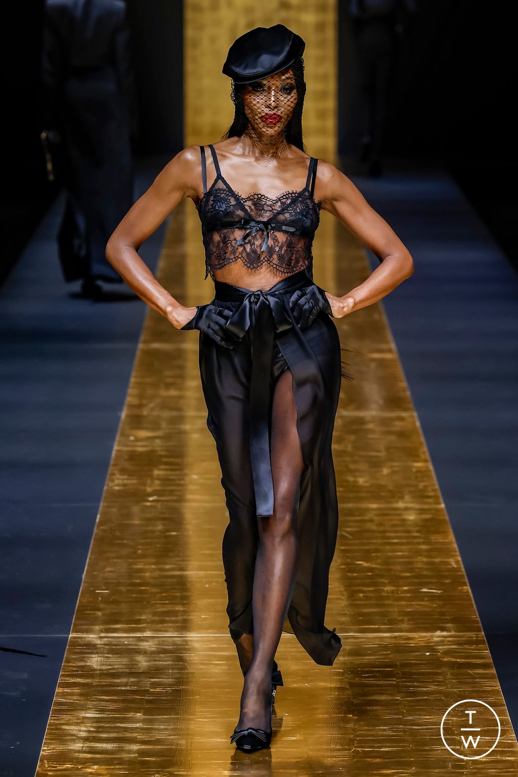 Fashion Week Milan Fall/Winter 2024 look 64 de la collection Dolce & Gabbana womenswear