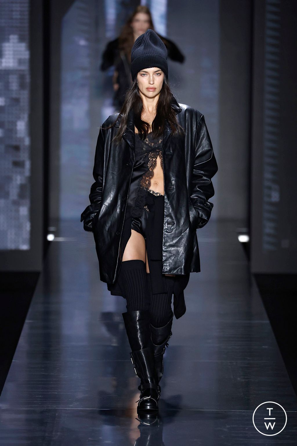 Fashion Week Milan Fall/Winter 2025 look 51 from the Dolce & Gabbana collection womenswear